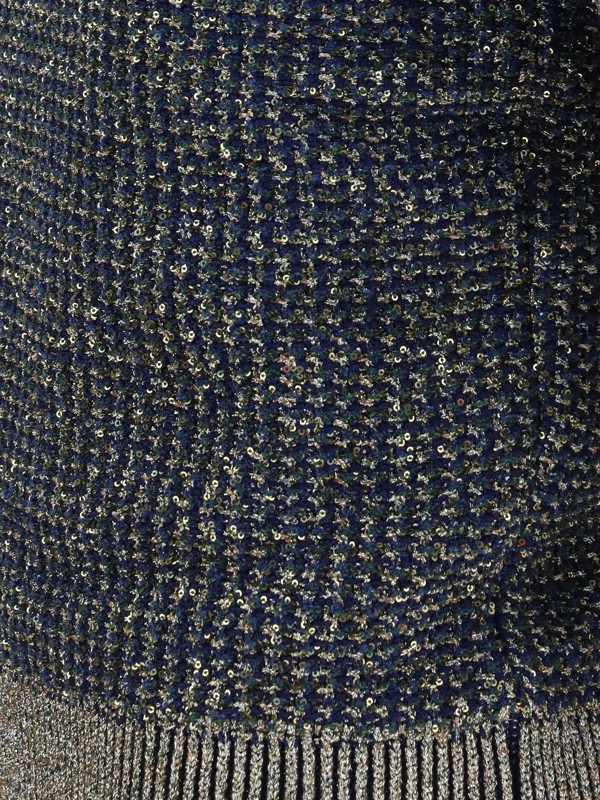 Balmain sequin - embellished button - detail sweater