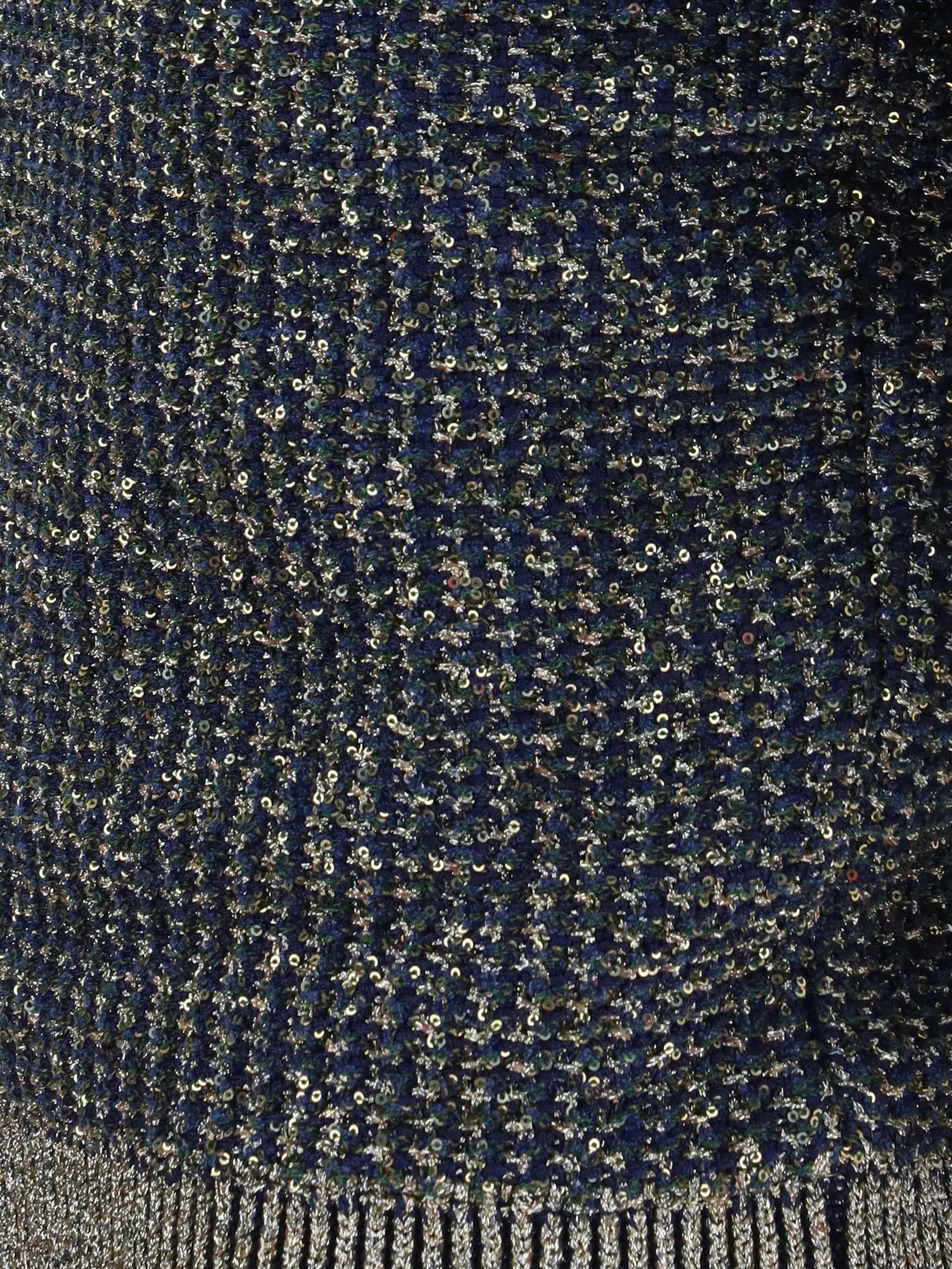 Balmain sequin - embellished button - detail sweater