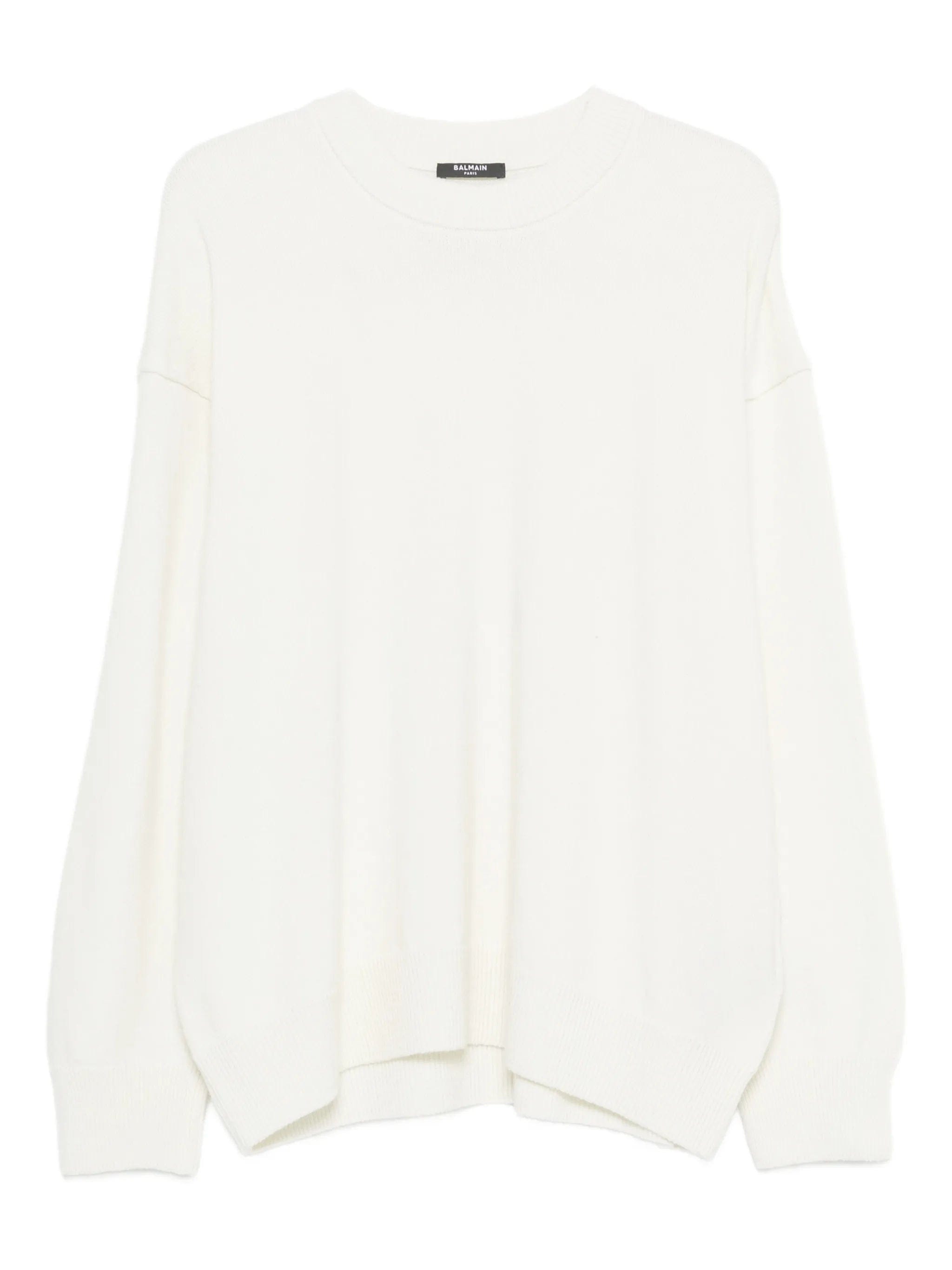 Balmain crew - neck sweater
