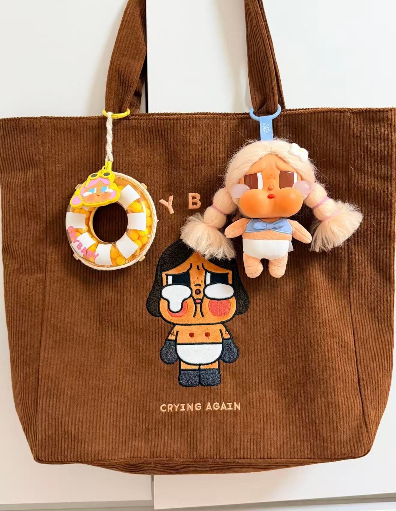 Sydney Labubu Crybaby Crying Again Series Shoulder Bag