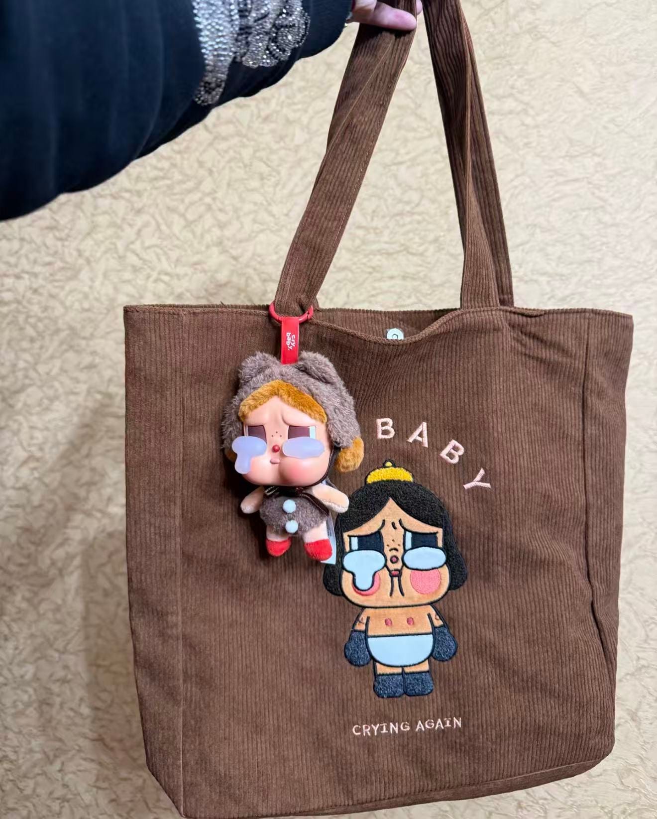 Sydney Labubu Crybaby Crying Again Series Shoulder Bag