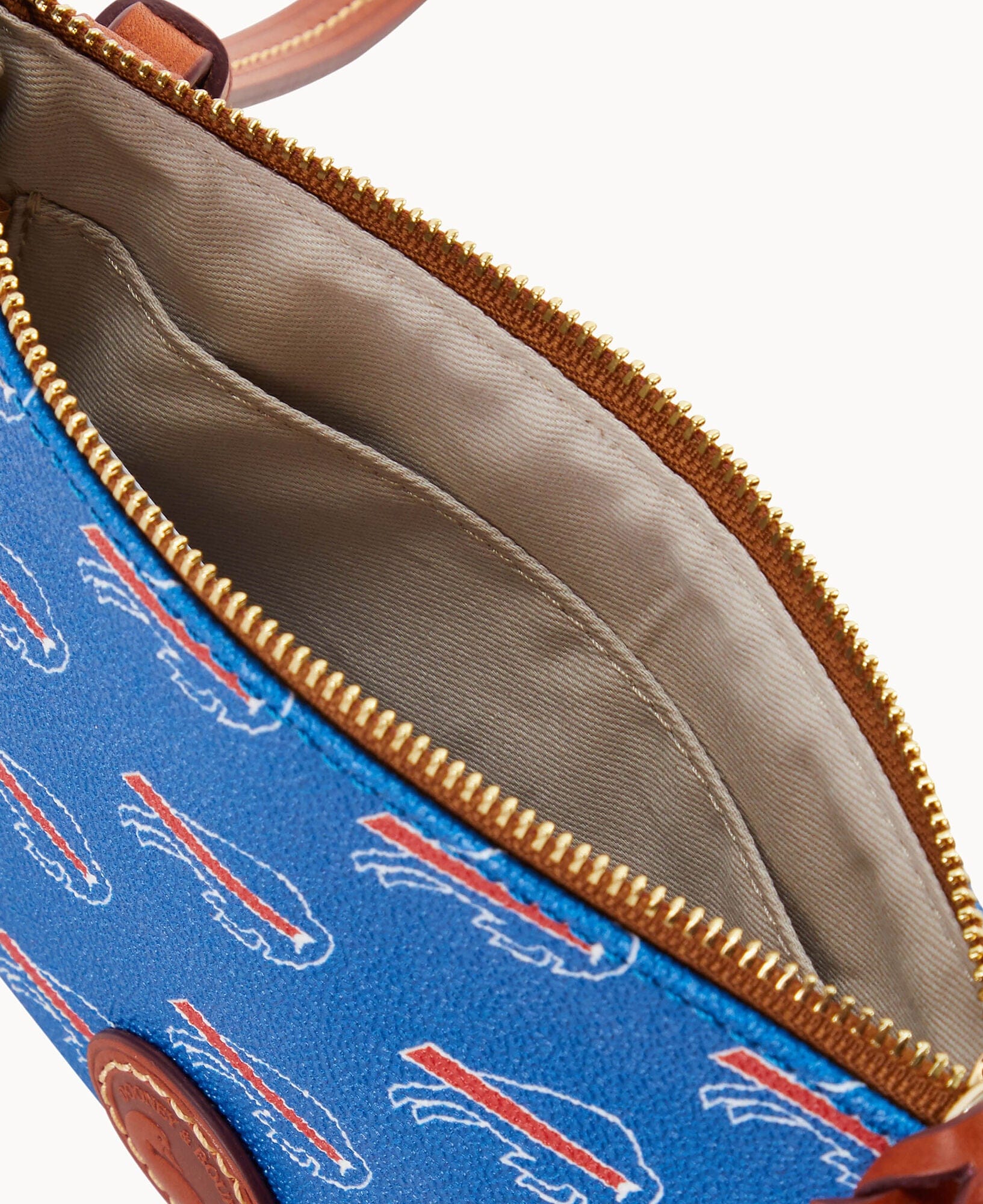 Dooney & Bourke NFL Bills Top Zip Crossbody