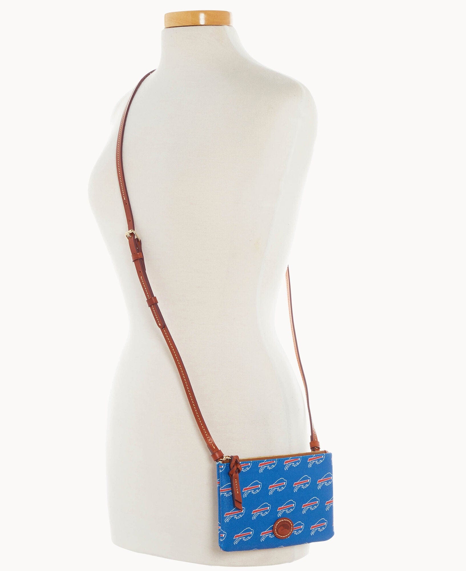 Dooney & Bourke NFL Bills Top Zip Crossbody