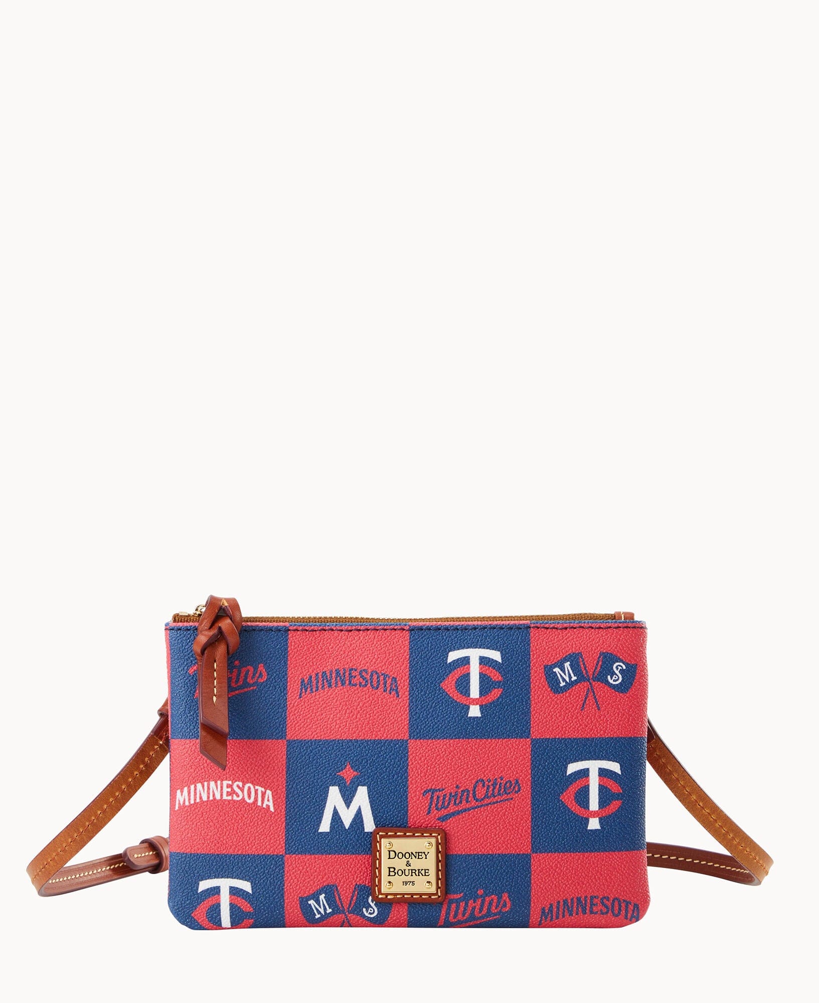 Dooney & Bourke MLB Twins Top Zip Crossbody