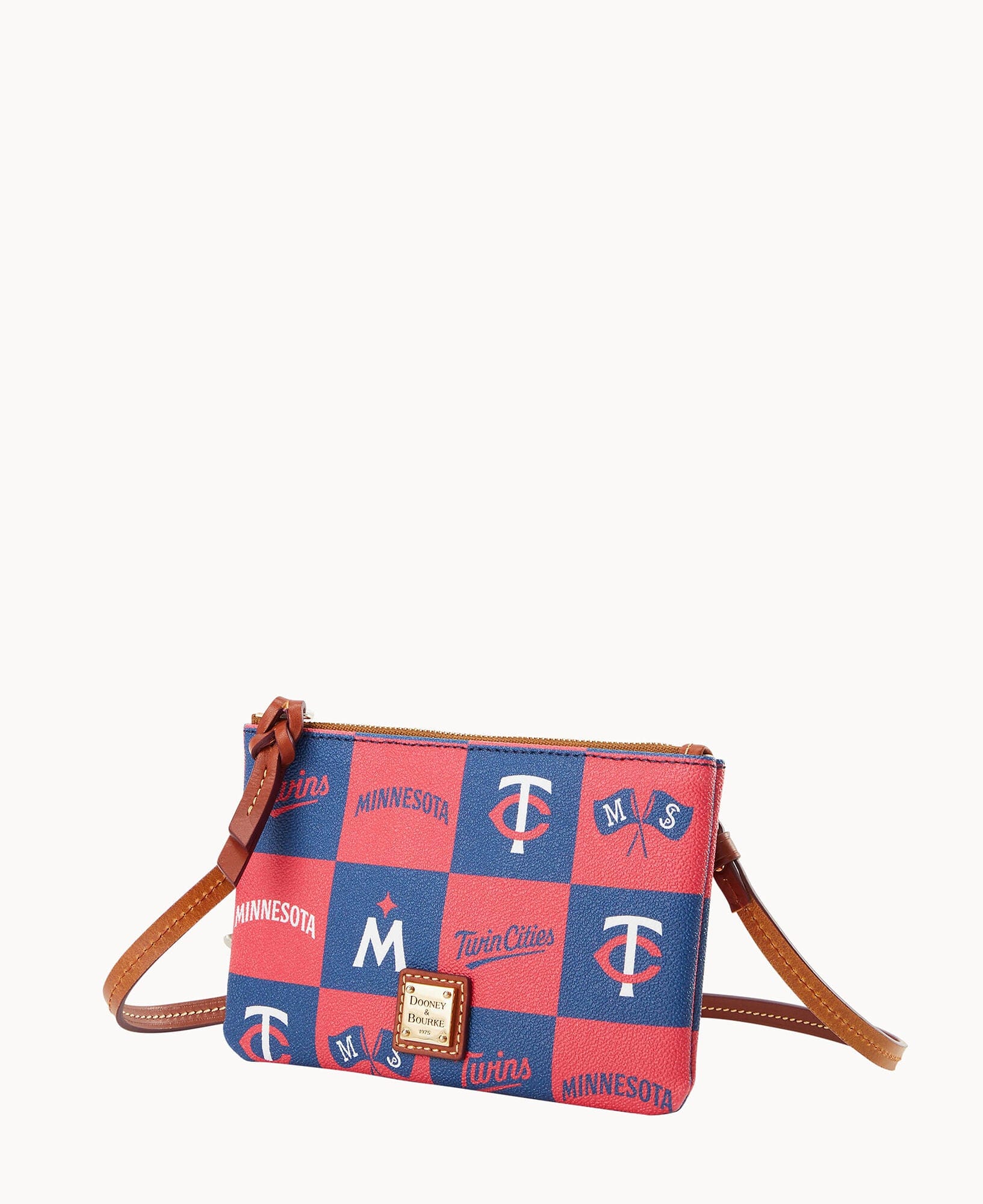 Dooney & Bourke MLB Twins Top Zip Crossbody