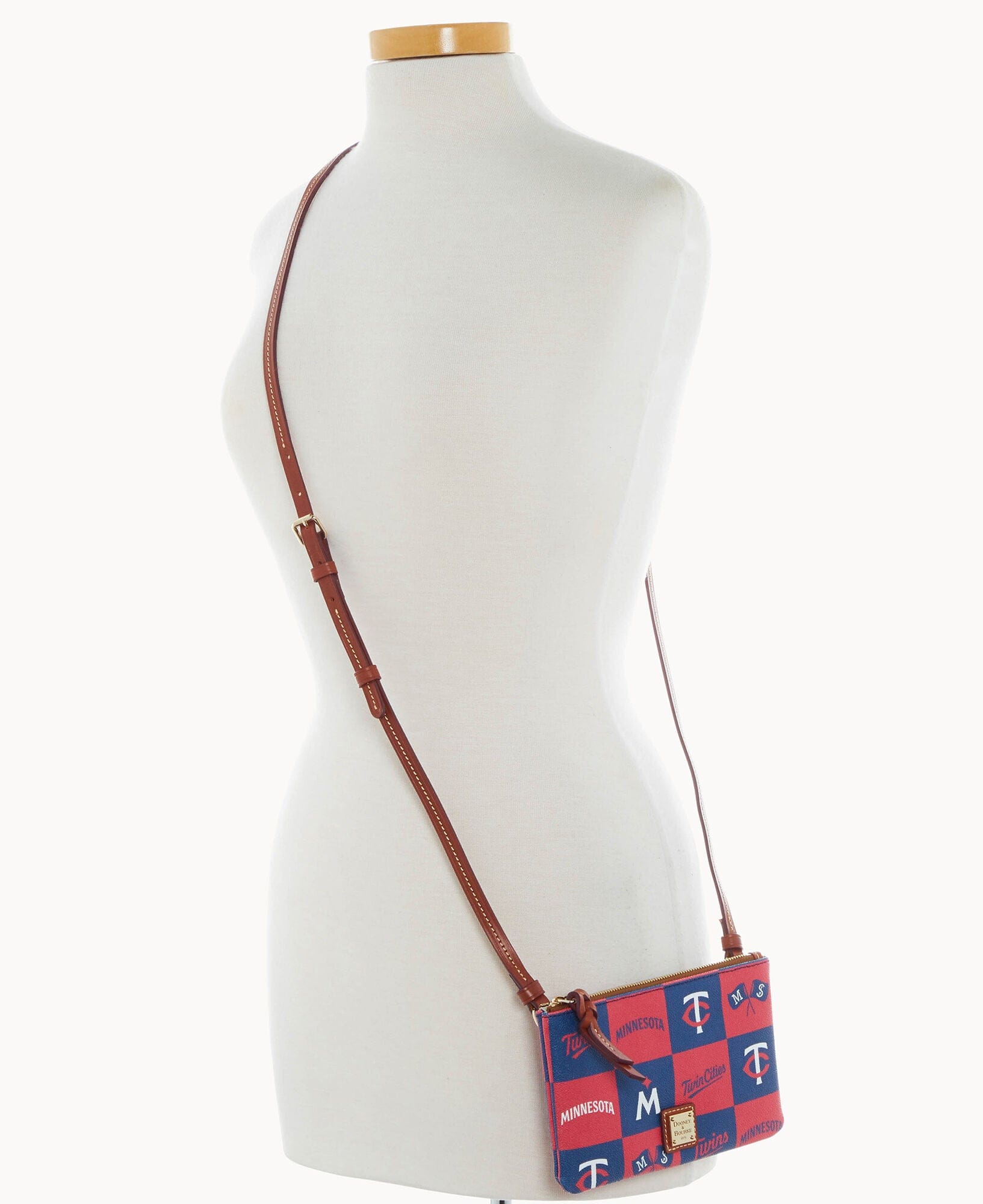 Dooney & Bourke MLB Twins Top Zip Crossbody