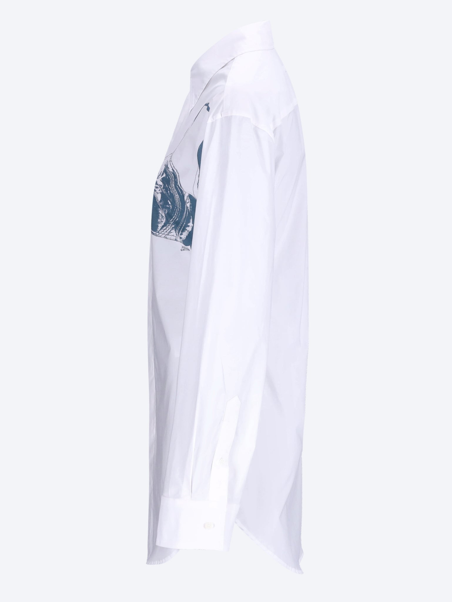 JEAN PAUL Gaultier The scanned bra printed shirt