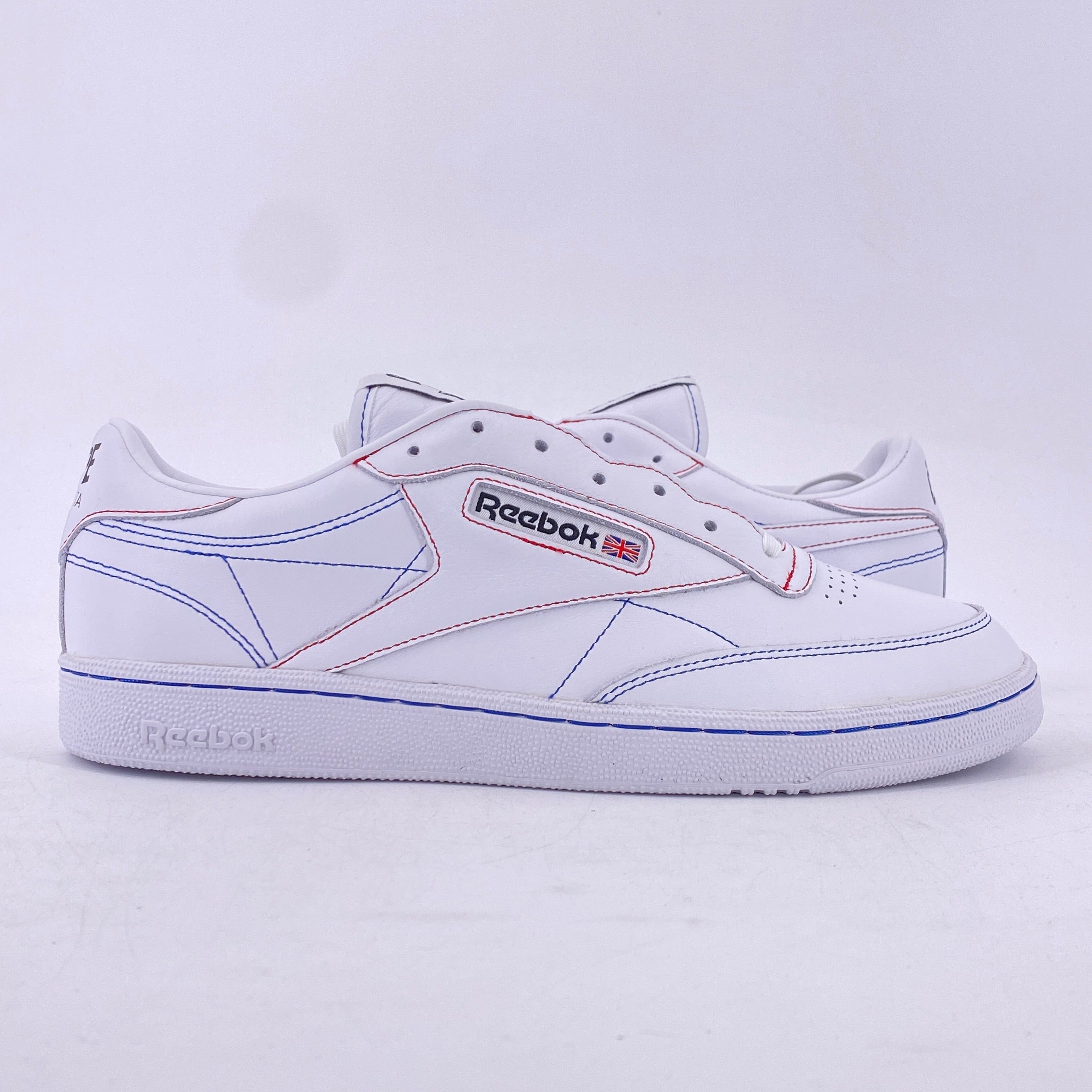Reebok Club C 85 Bape White Contrast Stitch 2022 New Size 11.5