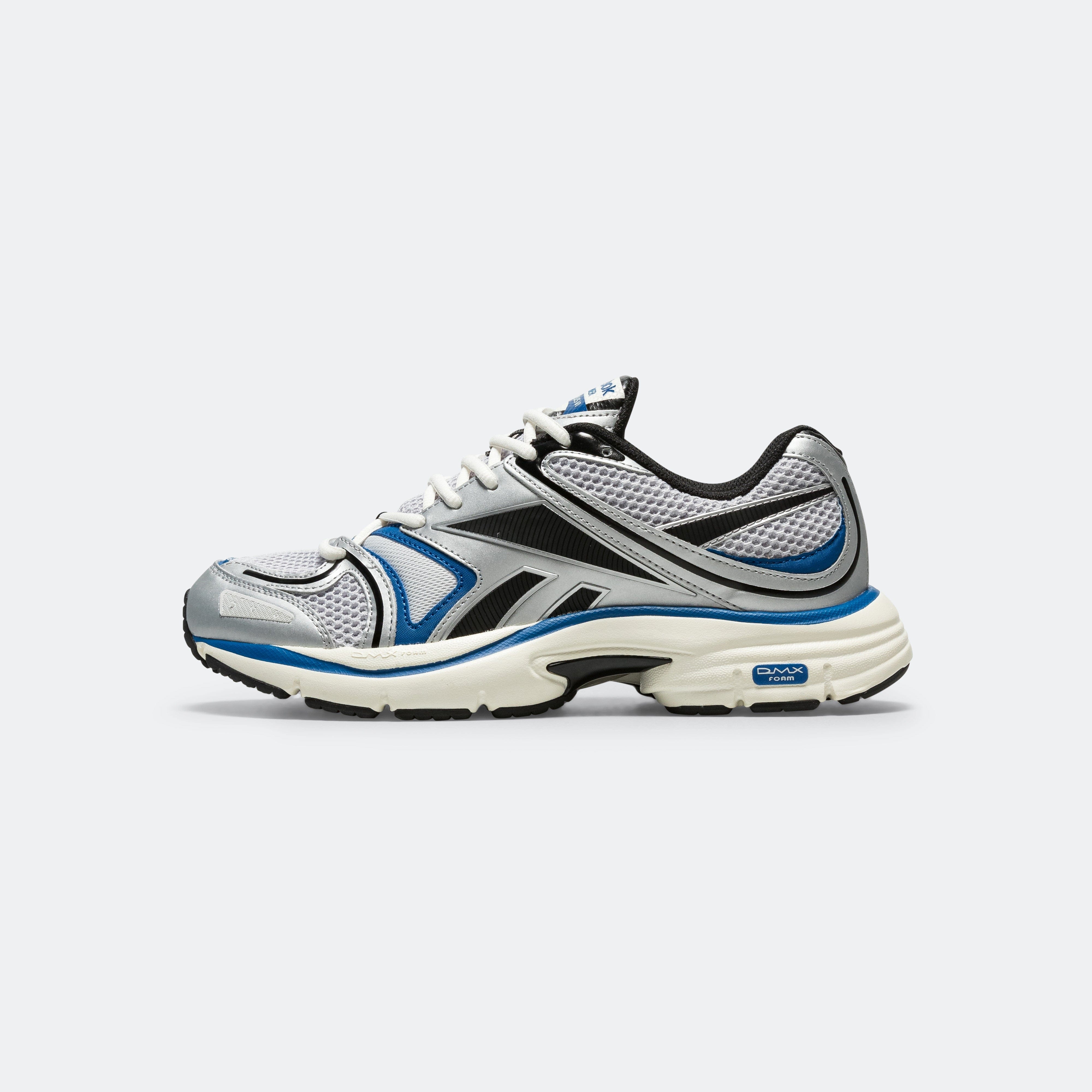 Reebok Premier Road Plus VI - Silver Metallic/Black/Blue
