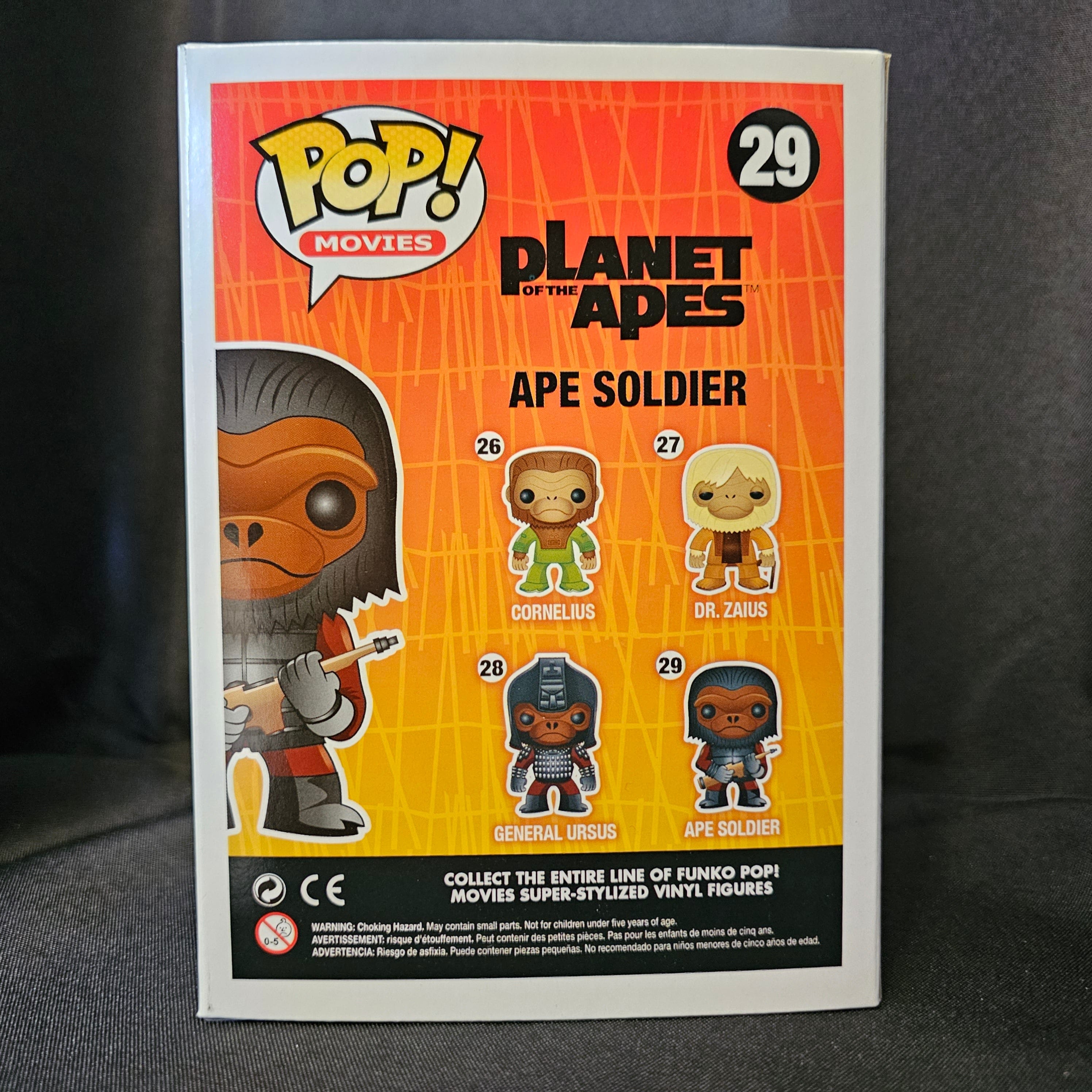 Funko Movies Pop! Vinyl Figure Ape Soldier [Planet of the Apes] [29]