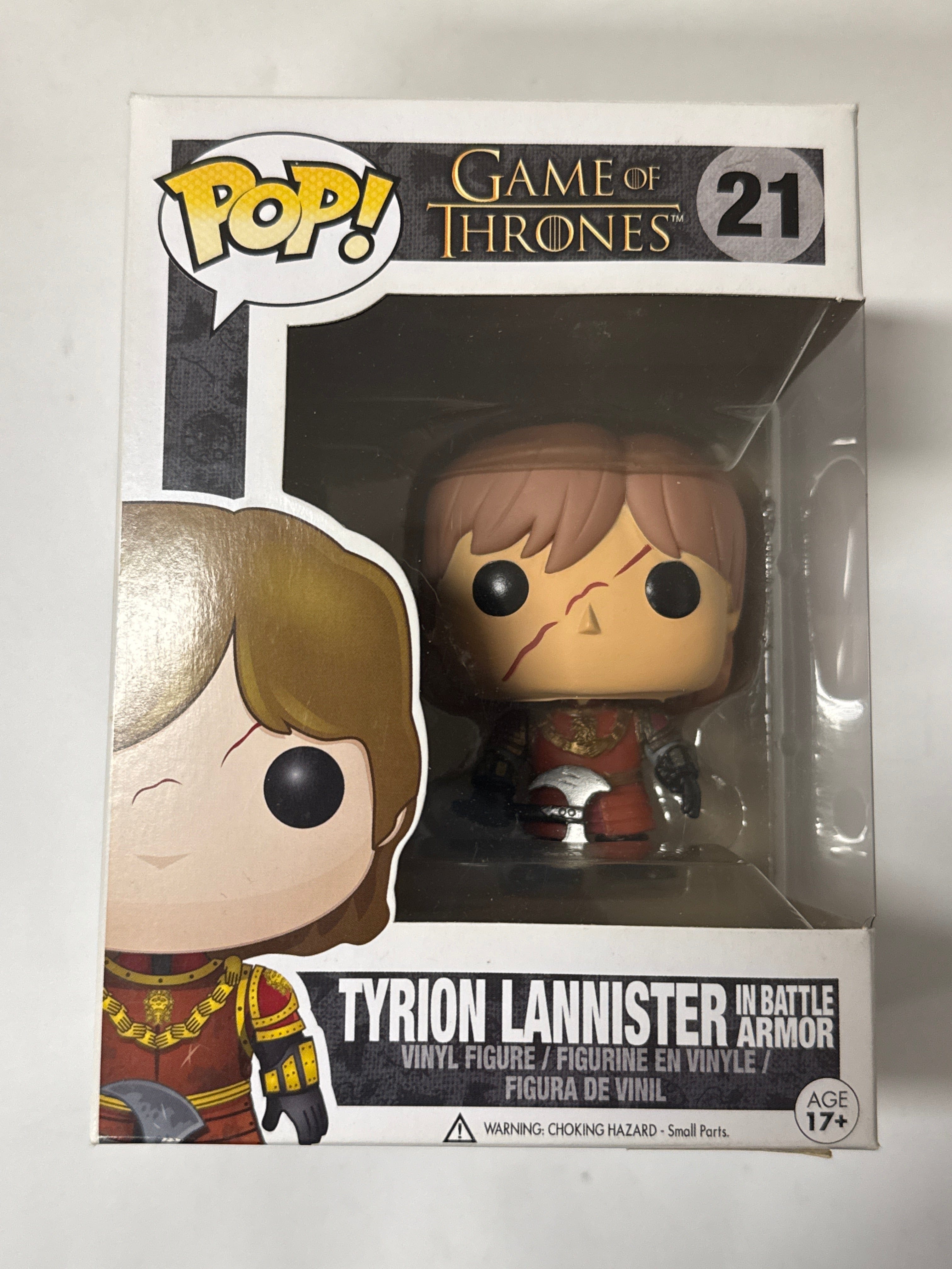 Funko A Game of Thrones - Tyrion Lannister in Battle Armor Pop! Vinyl #21