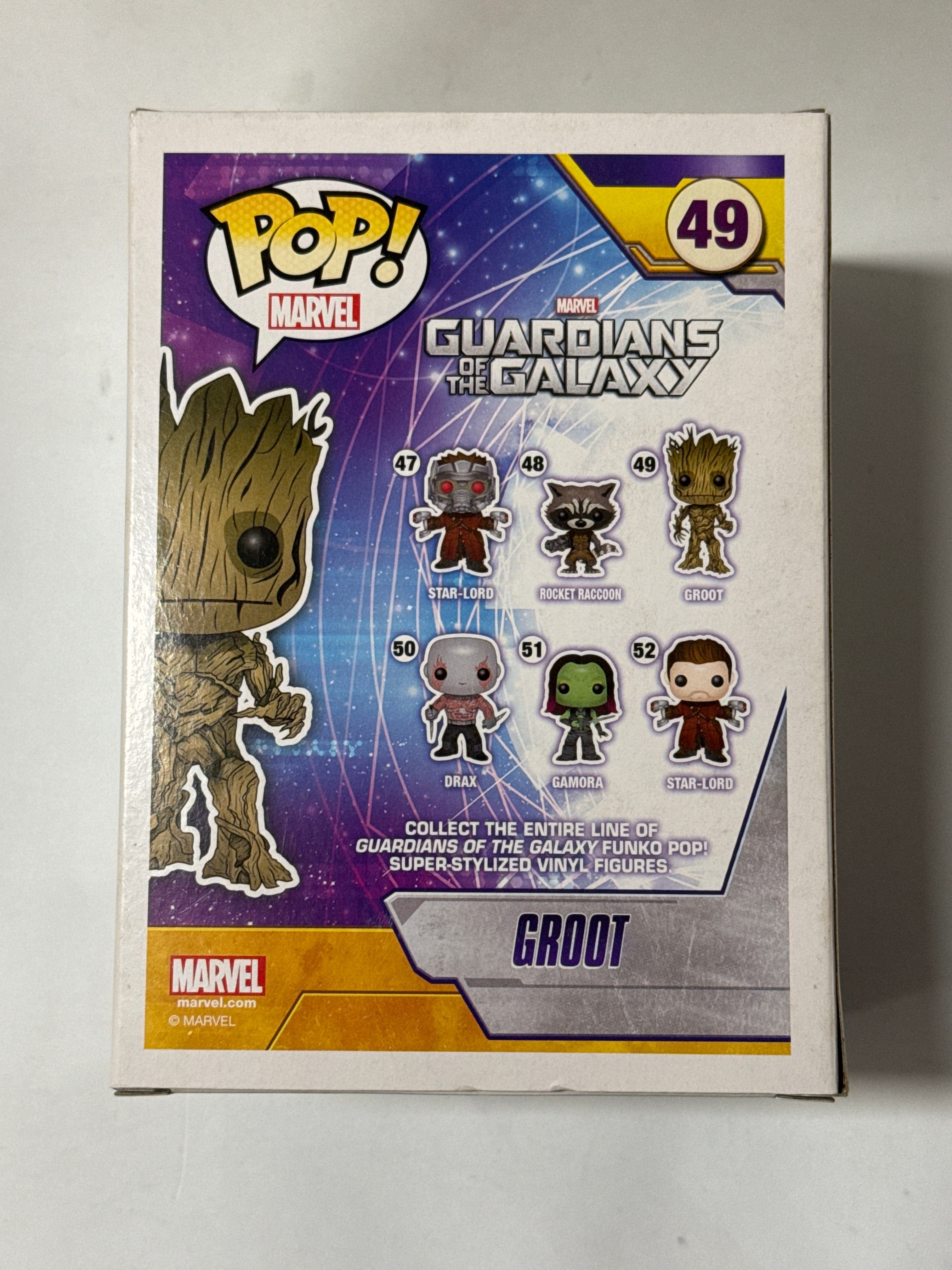 Funko Guardians Of The Galaxy - Groot Pop! Vinyl #49