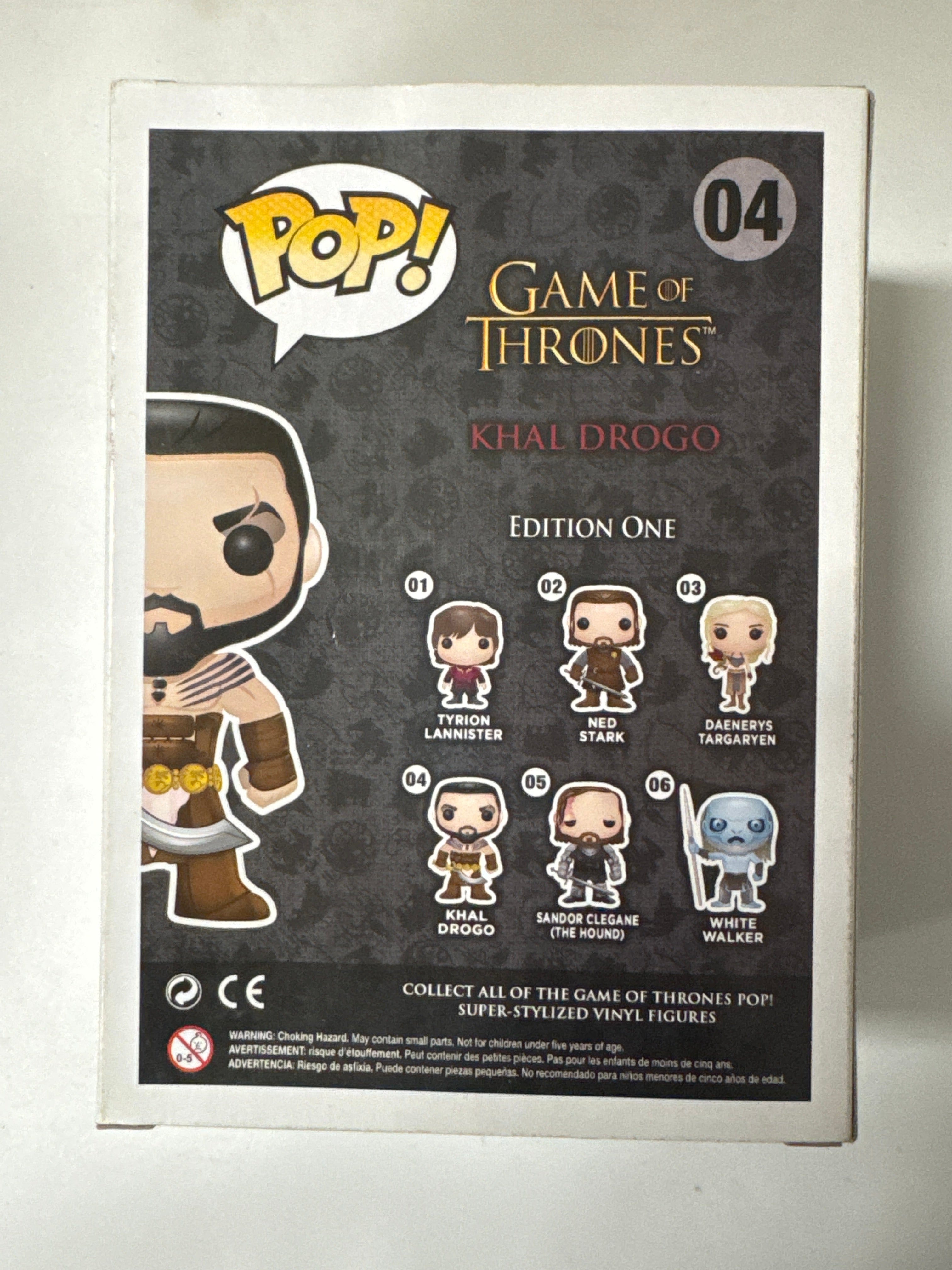 Funko Game of Thrones - Khal Drogo Pop! Vinyl #04