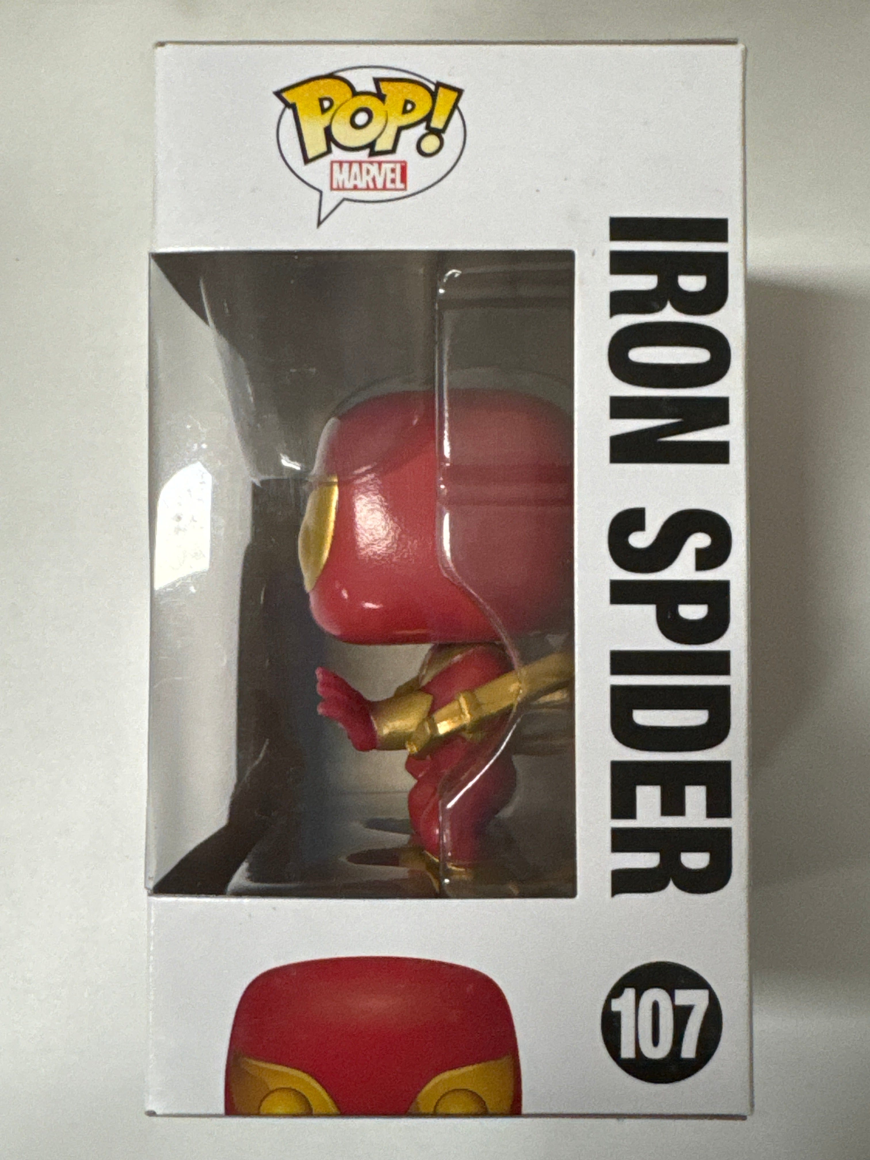 Funko Spider - Man - Iron Spider US Exclusive Pop! Vinyl #107