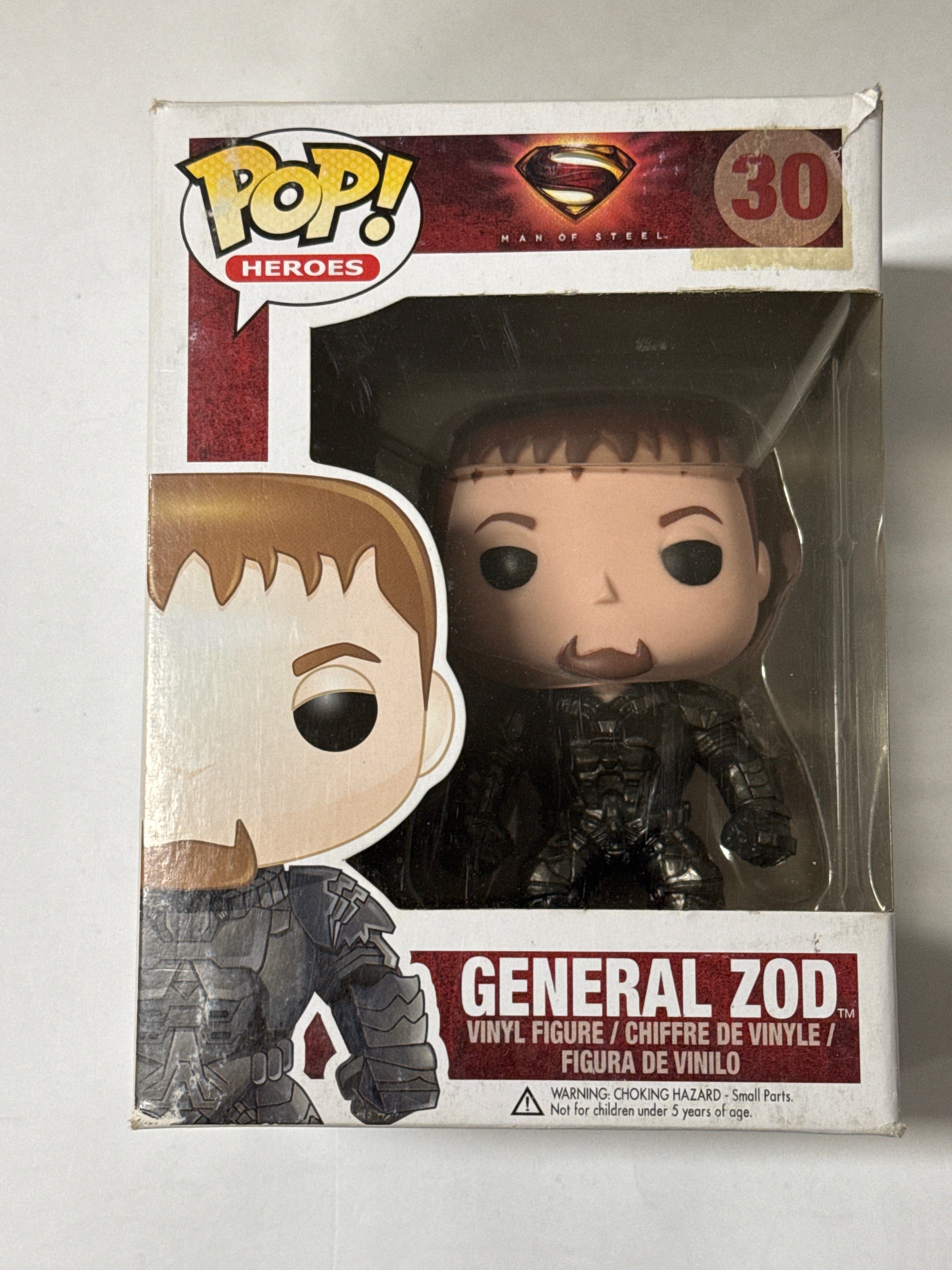 Funko Superman Man Of Steel - General Zod Pop! Vinyl #30