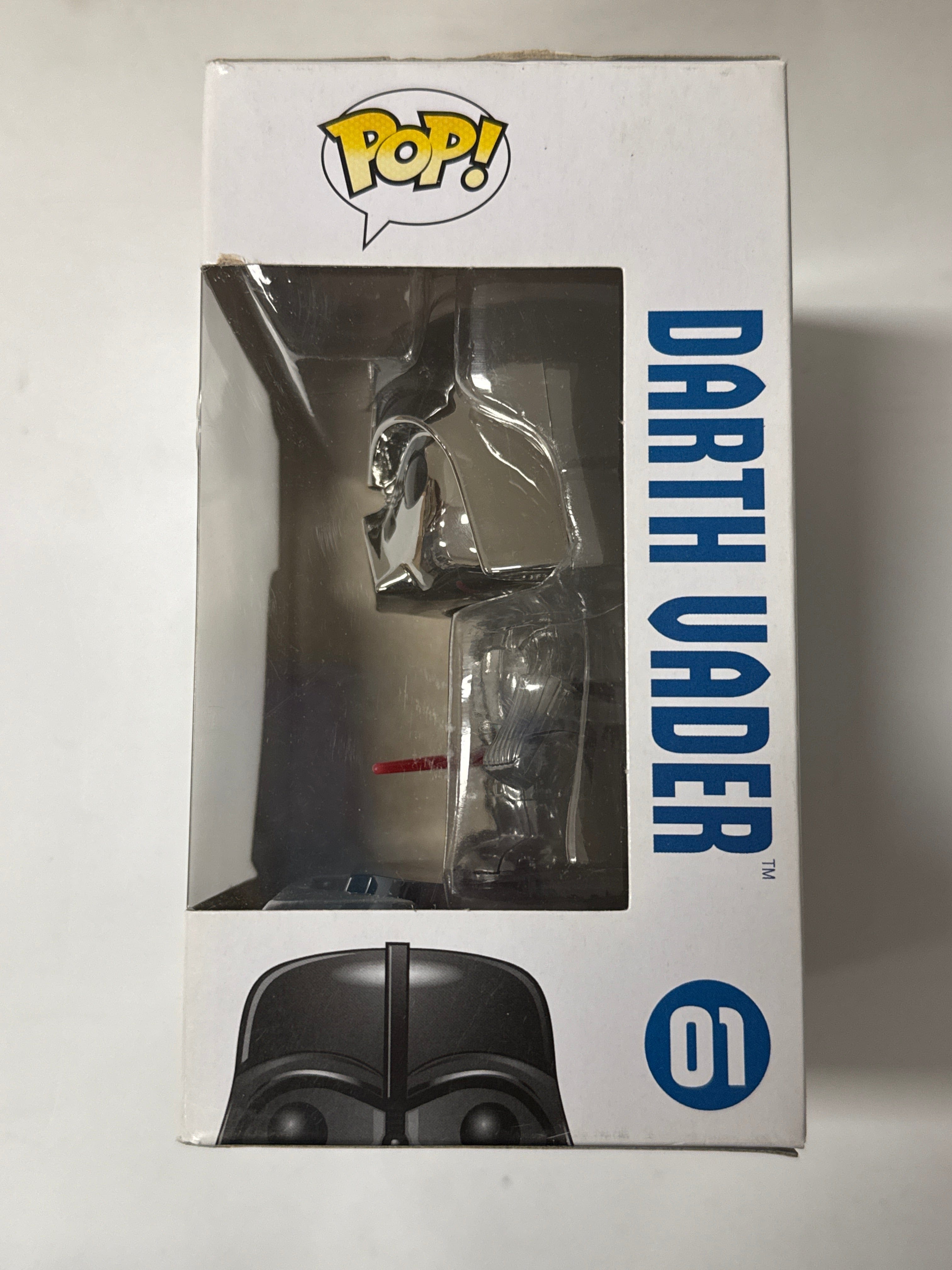 Funko Star Wars - Darth Vader Chrome US Exclusive Pop! Vinyl #01