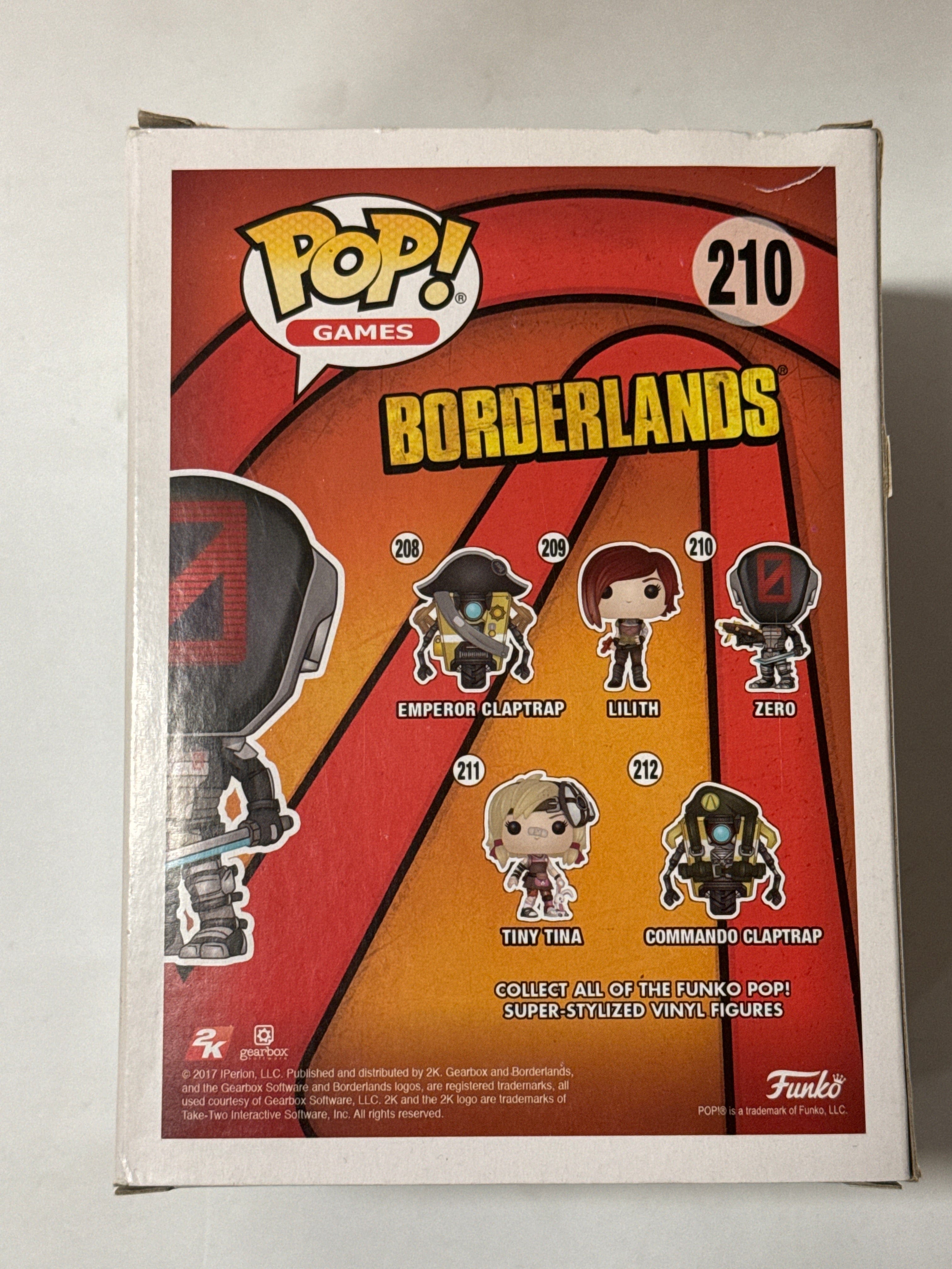 Funko Borderlands - Zero Pop! Vinyl #210