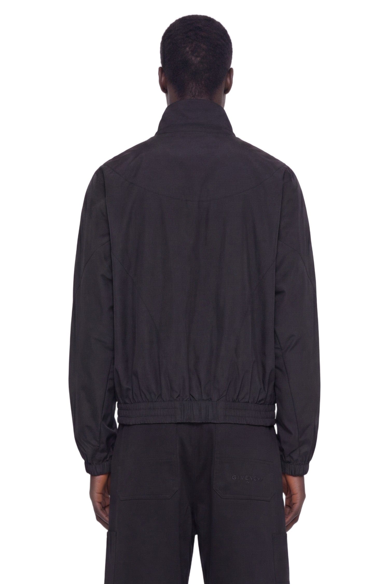 Givenchy Mix Material Cut Outs Blouson