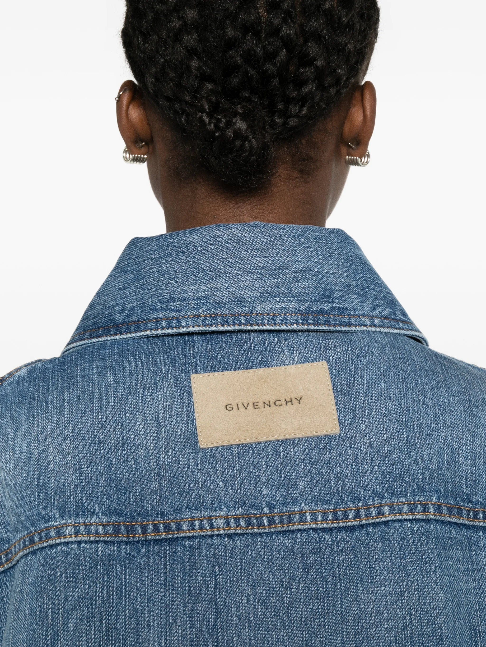 Givenchy button denim jacket