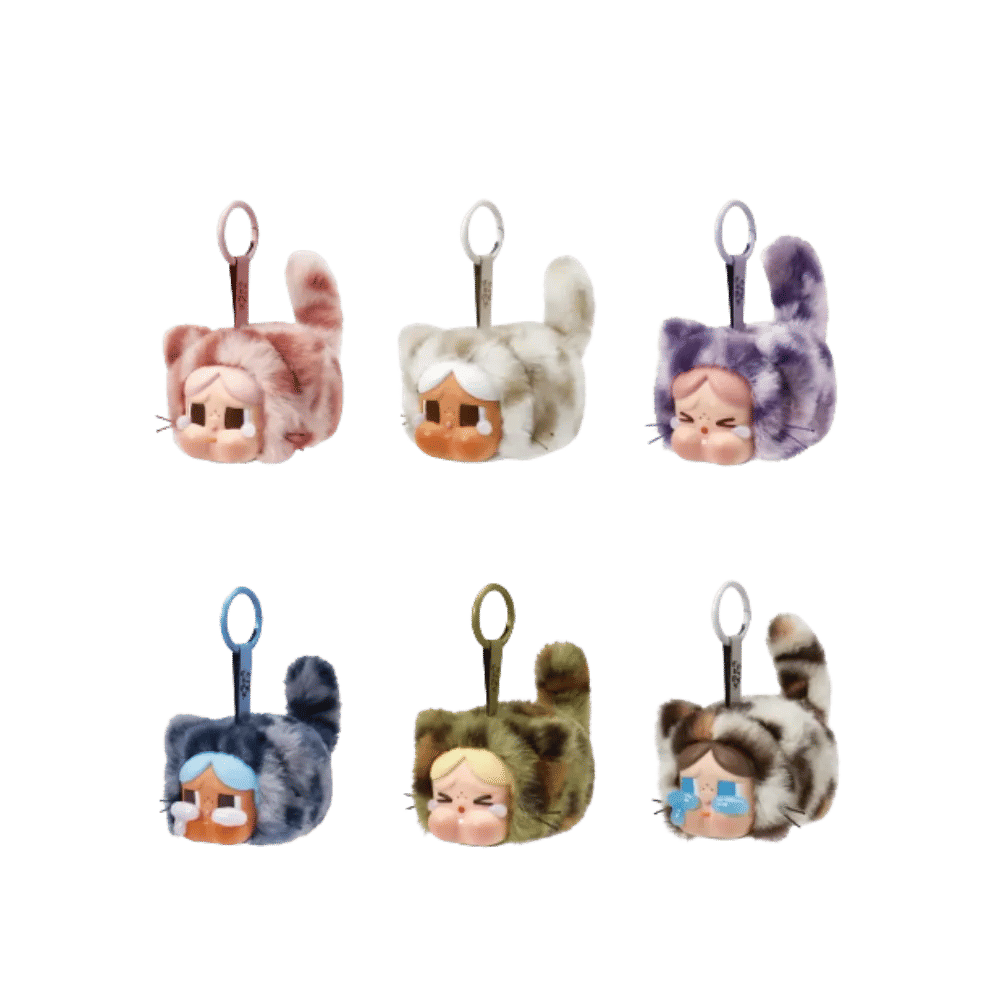 Pop Mart CRYBABY Wild but Cutie Series Vinyl Plush Pendant Sealed Case (6 Blind Box)