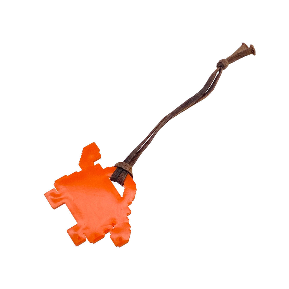 Luxury Promise Japan HERMES KELLY DOLL BAG CHARM ORANGE RUBBER 90312519