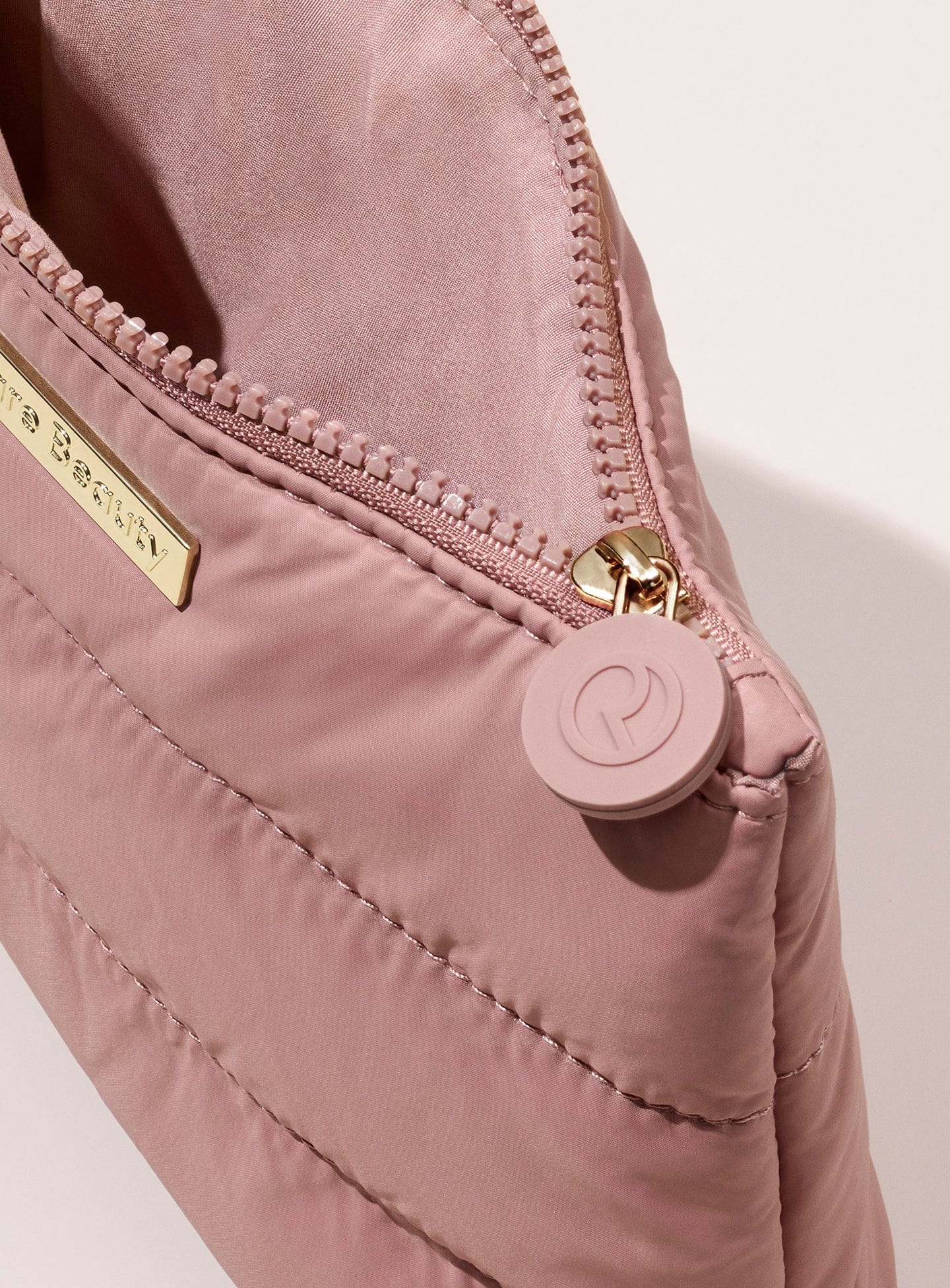 Rare Beauty Puffy Makeup Bag - Mauve