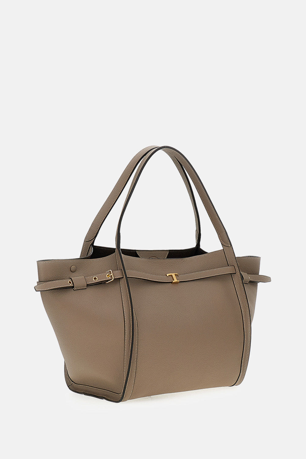 Tod's BORSA SHOPPING IN PELLE MEDIA