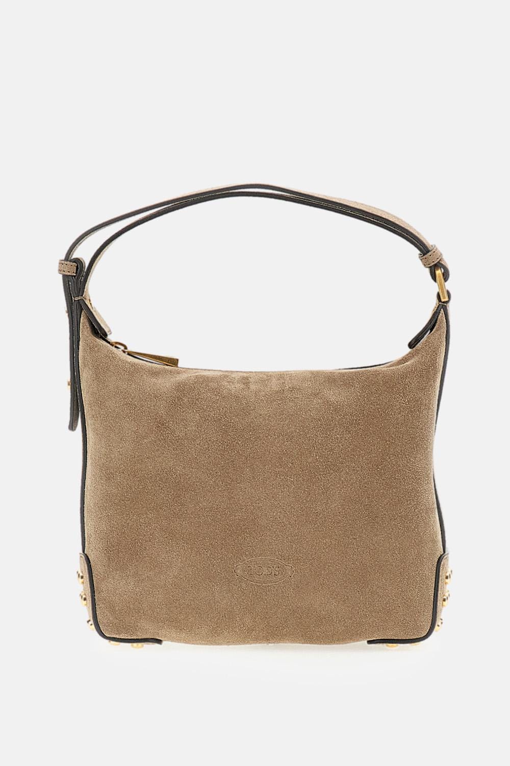 Tod's BORSA GMT SACCA MINI METAL DOTS IN SUEDE