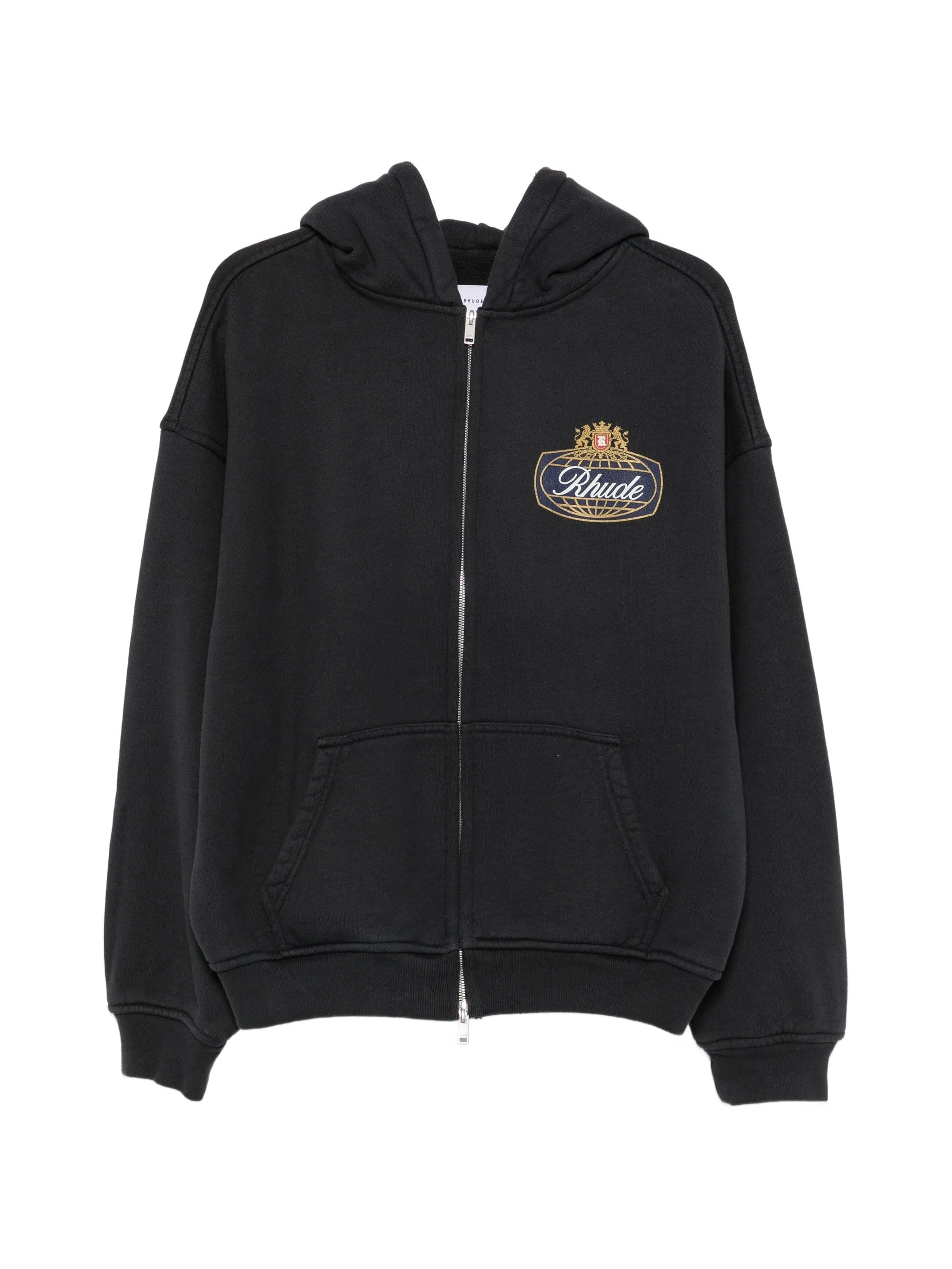 RHUDE zip - up hoodie