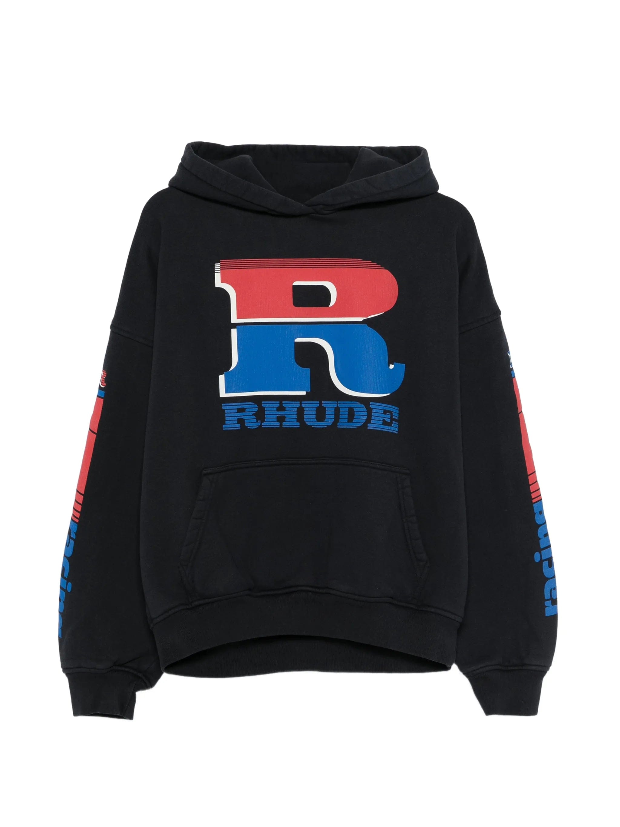 RHUDE logo graphic hoodie