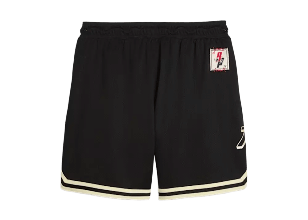 PUMA Oversized Shorts x Represent Black