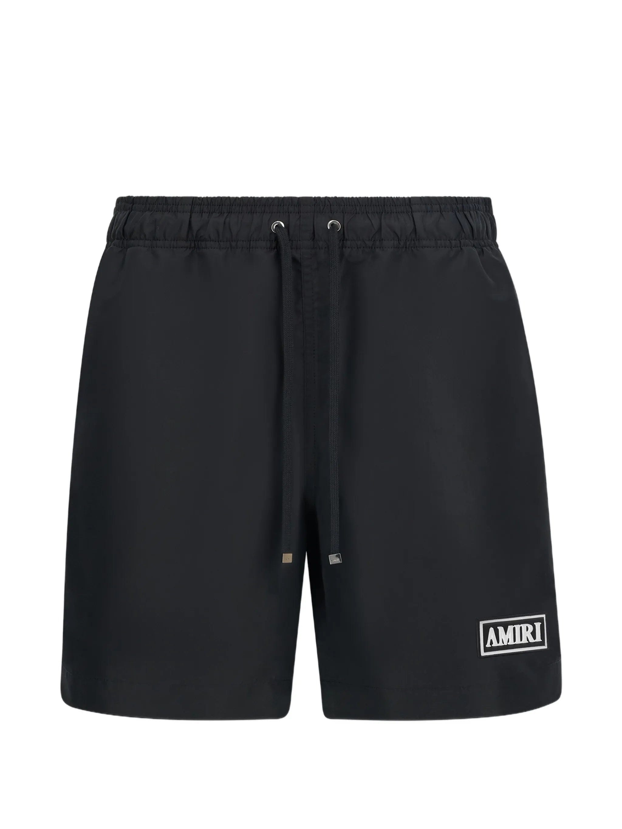 AMIRI logo - patch drawstring swim shorts