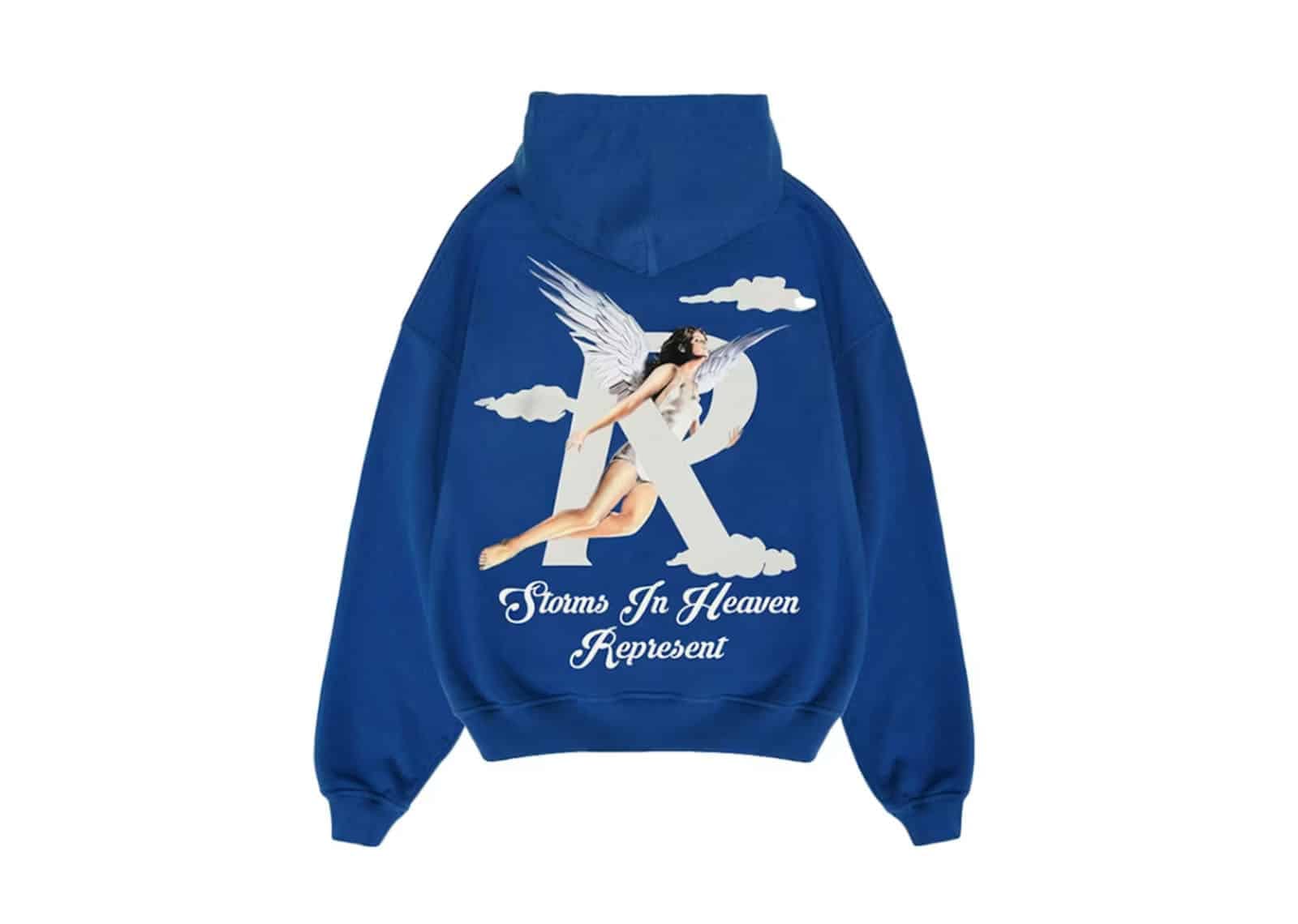 Represent Storms In Heaven Hoodie Cobalt Blue