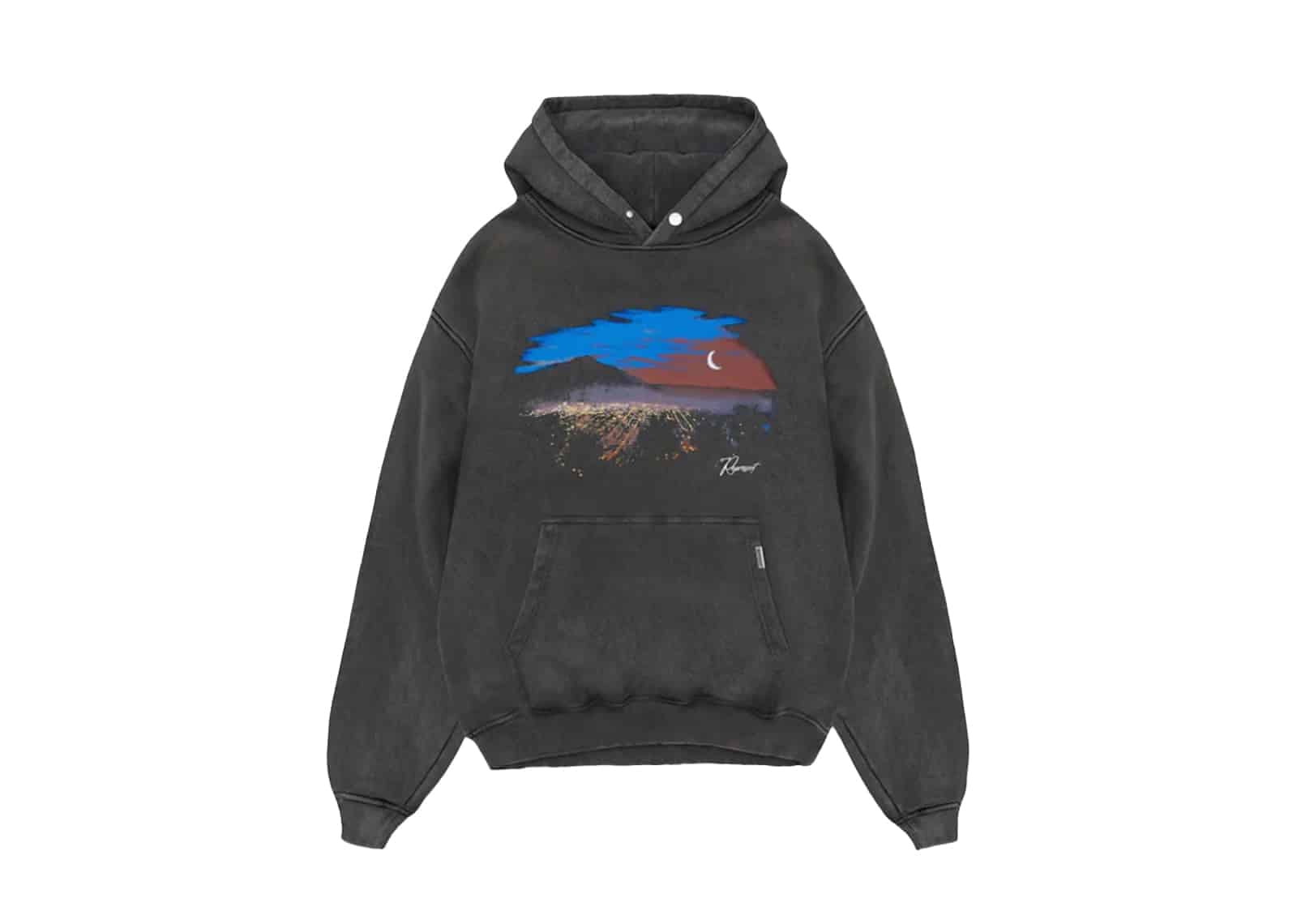 Represent The Hills Hoodie Vintage Grey