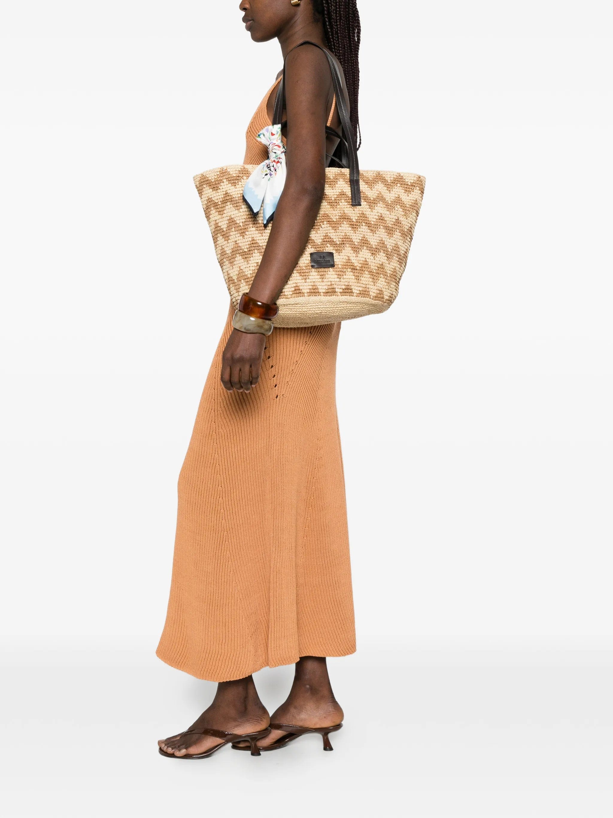 Missoni zig zag tote bag