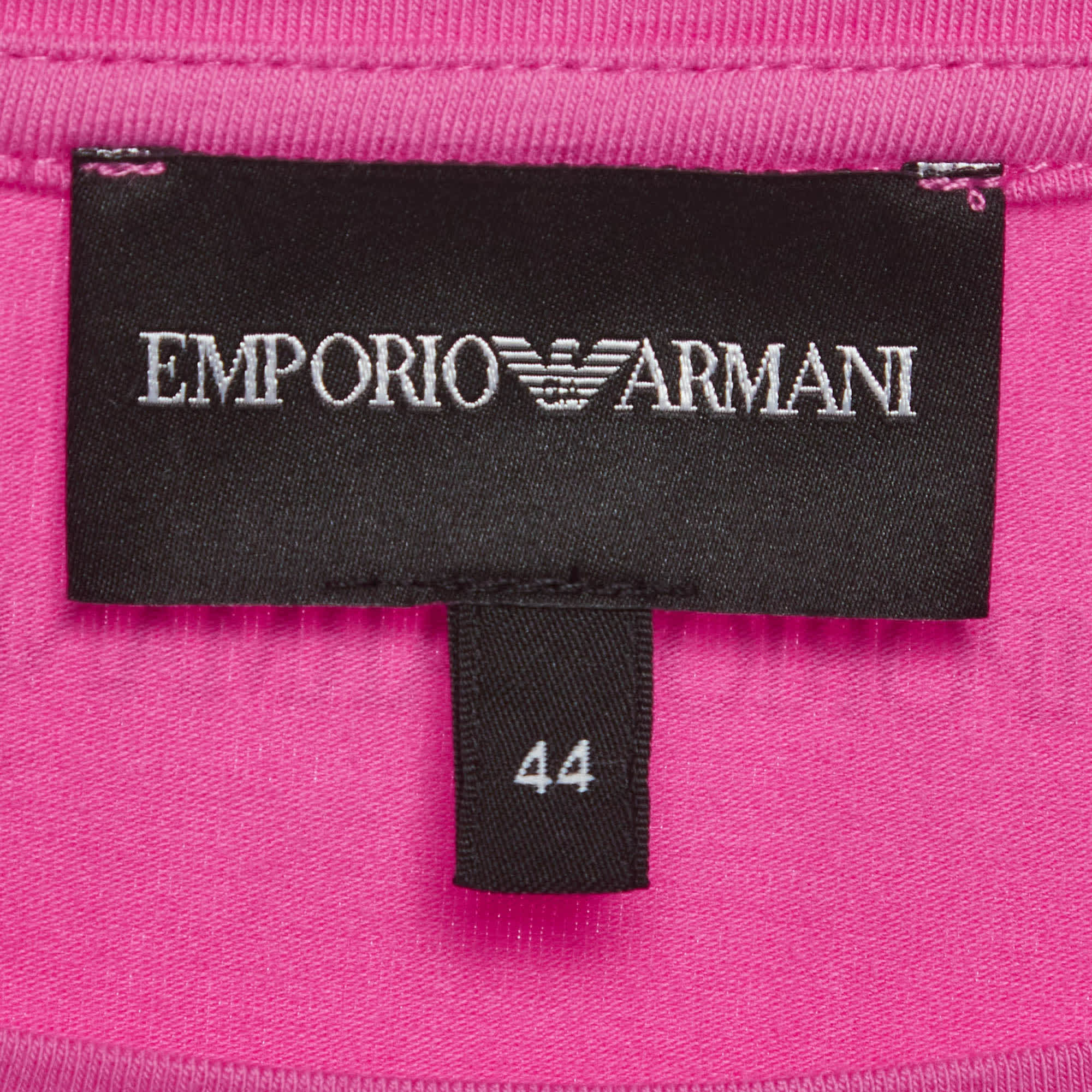 Emporio Armani Jersey Teddy Sequin Jersey T - Shirt