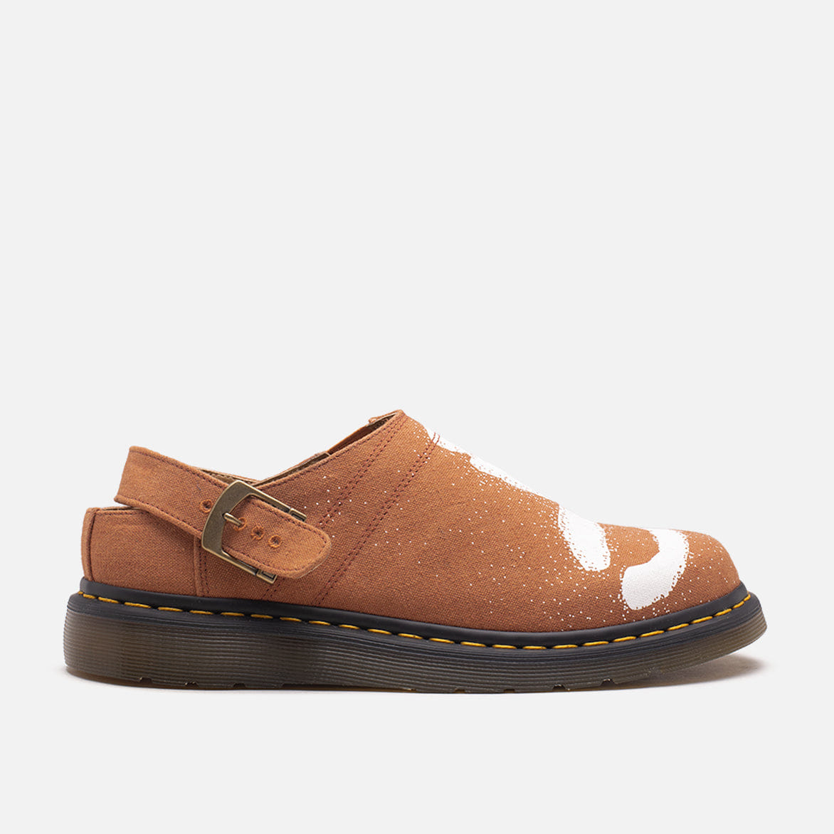 DR Martens ISHAM HEMP CANVAS (ARCHIVE FLORAL) - DARK TAN