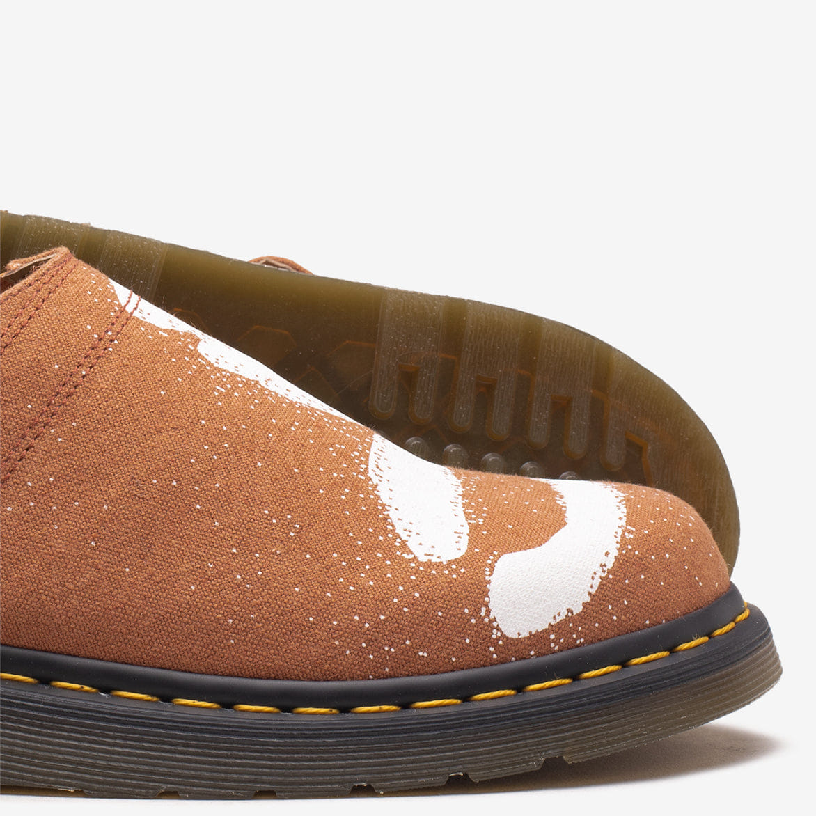 DR Martens ISHAM HEMP CANVAS (ARCHIVE FLORAL) - DARK TAN