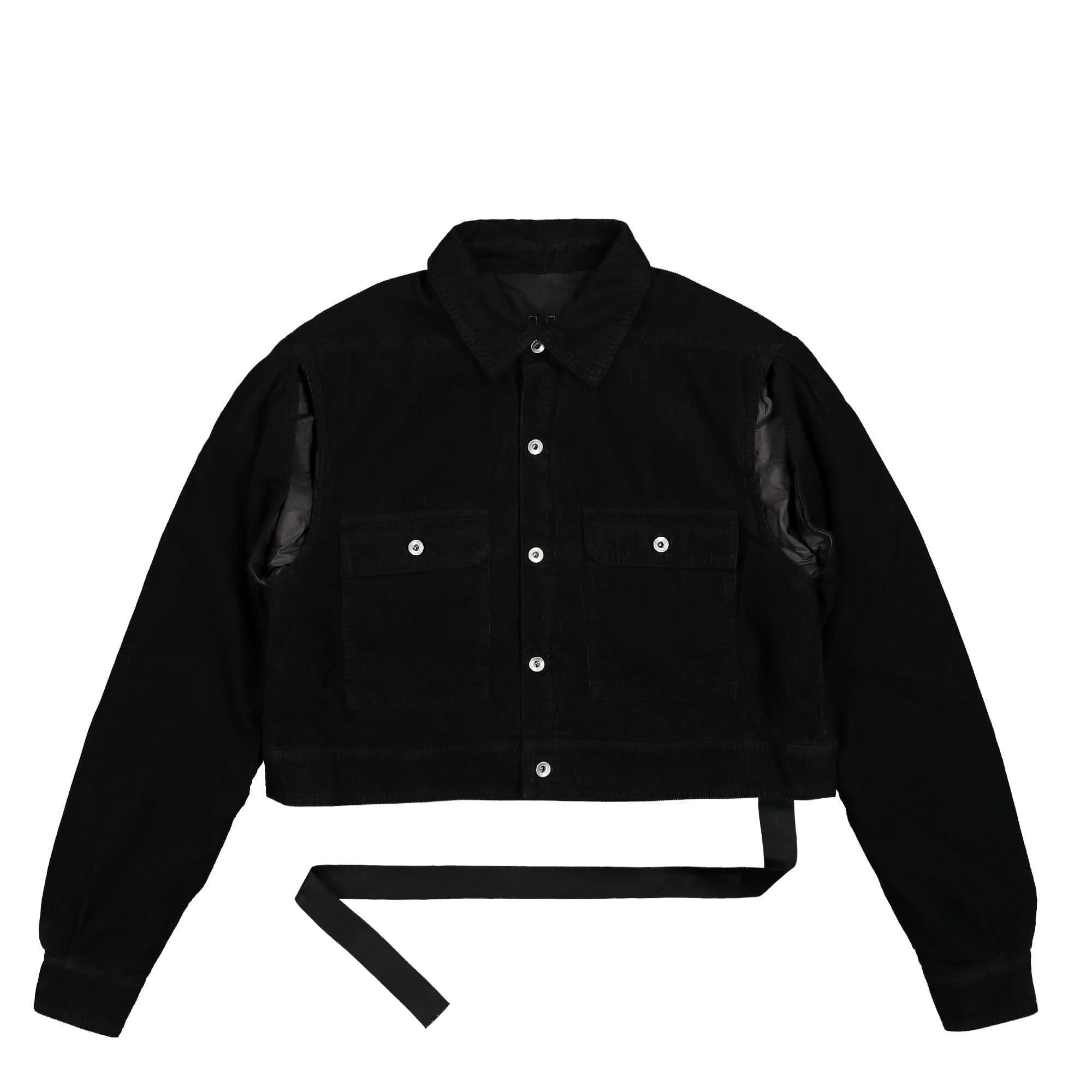 Rick Owens Cape Sleeve Cropped Outershirt
