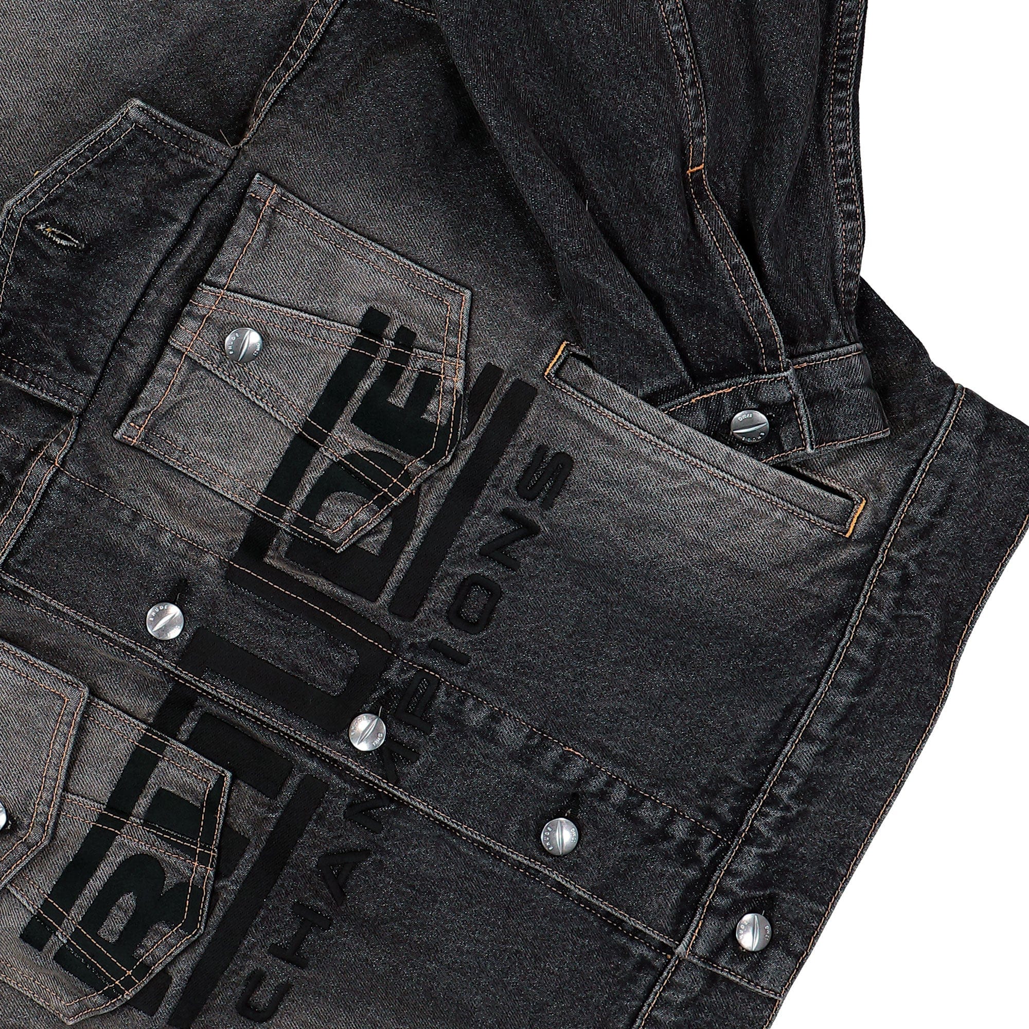 Rhude Tire Denim Trucker Jacket