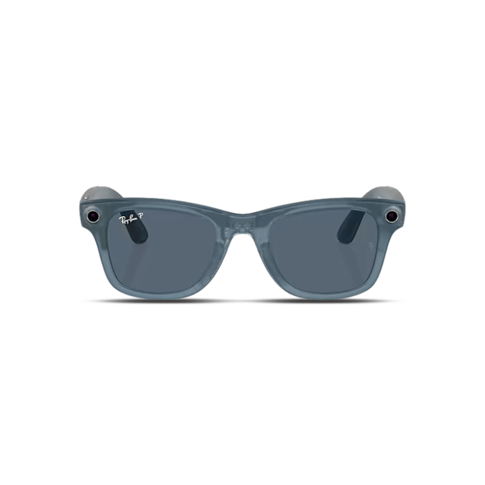 Ray - Ban Meta Wayfarer Matte Jeans/Dusty Blue