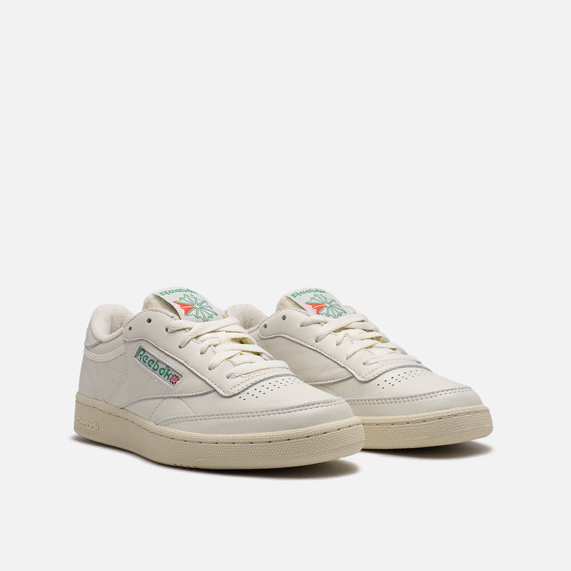 Reebok WMNS CLUB C 85 VINTAGE - CHALK / ALABASTER / GLEN GREEN