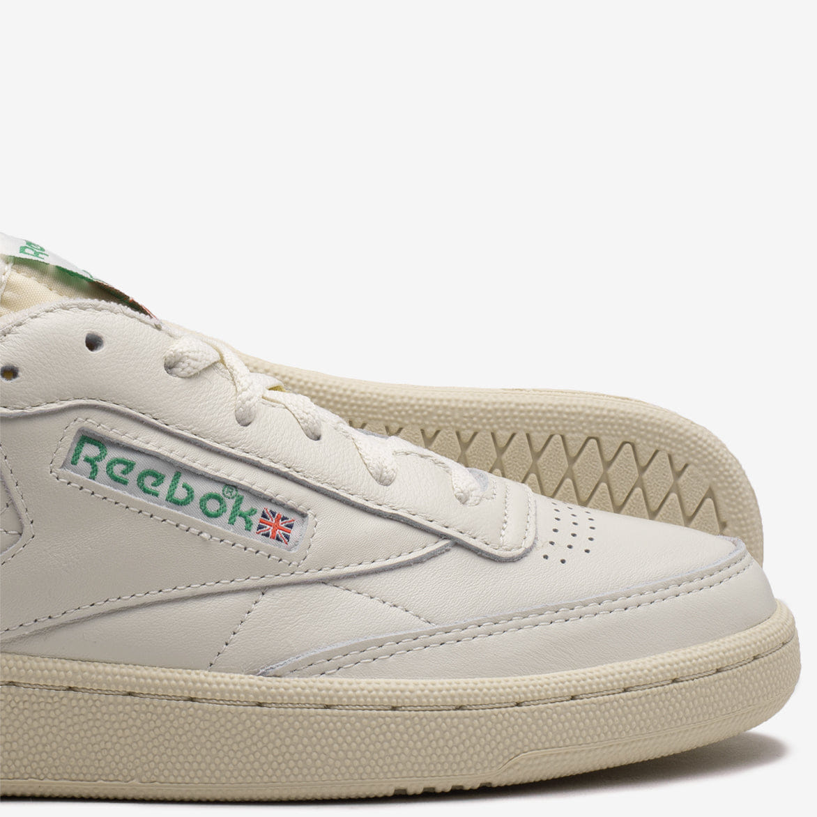 Reebok WMNS CLUB C 85 VINTAGE - CHALK / ALABASTER / GLEN GREEN