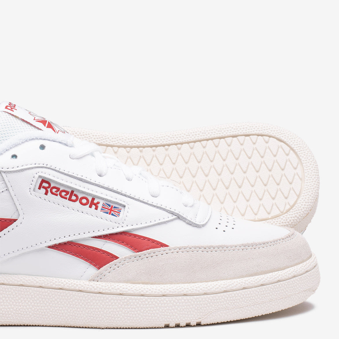 Reebok CLUB C REVENGE - WHITE / MARS RED
