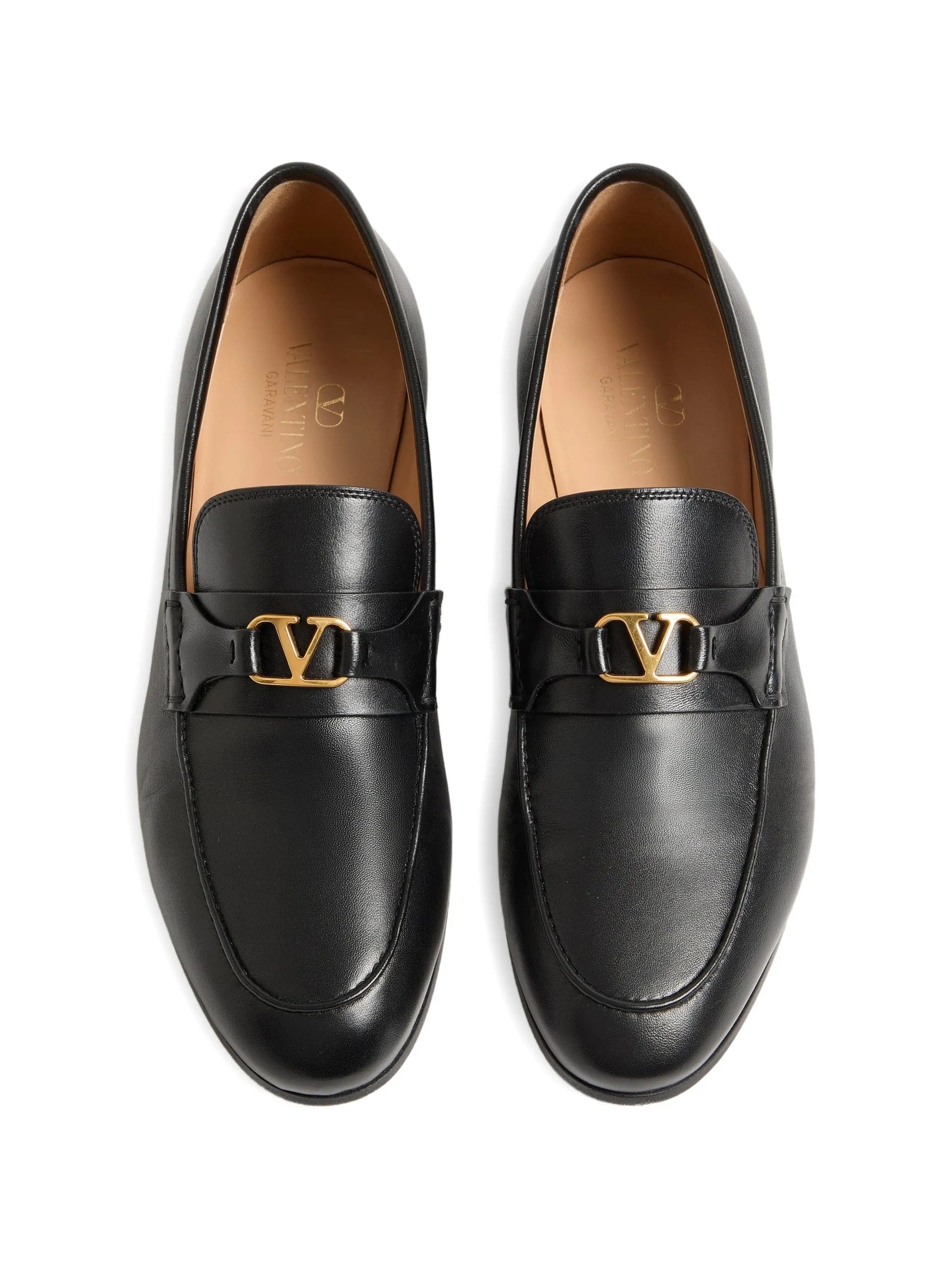 Valentino Garavani Vlogo Signature nappa leather loafers