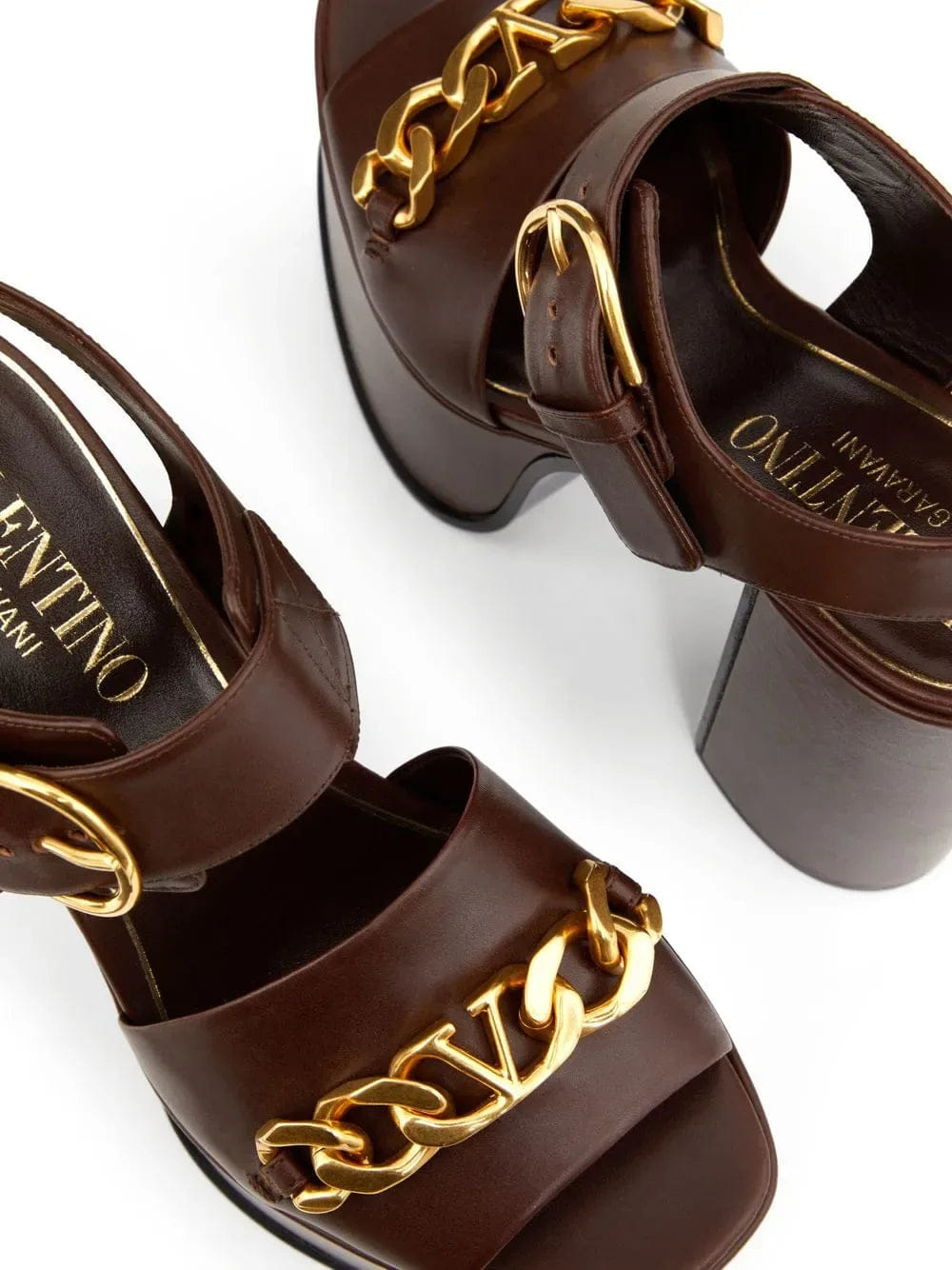 Valentino Garavani Vlogo Chain 130 mm Platform Sandals