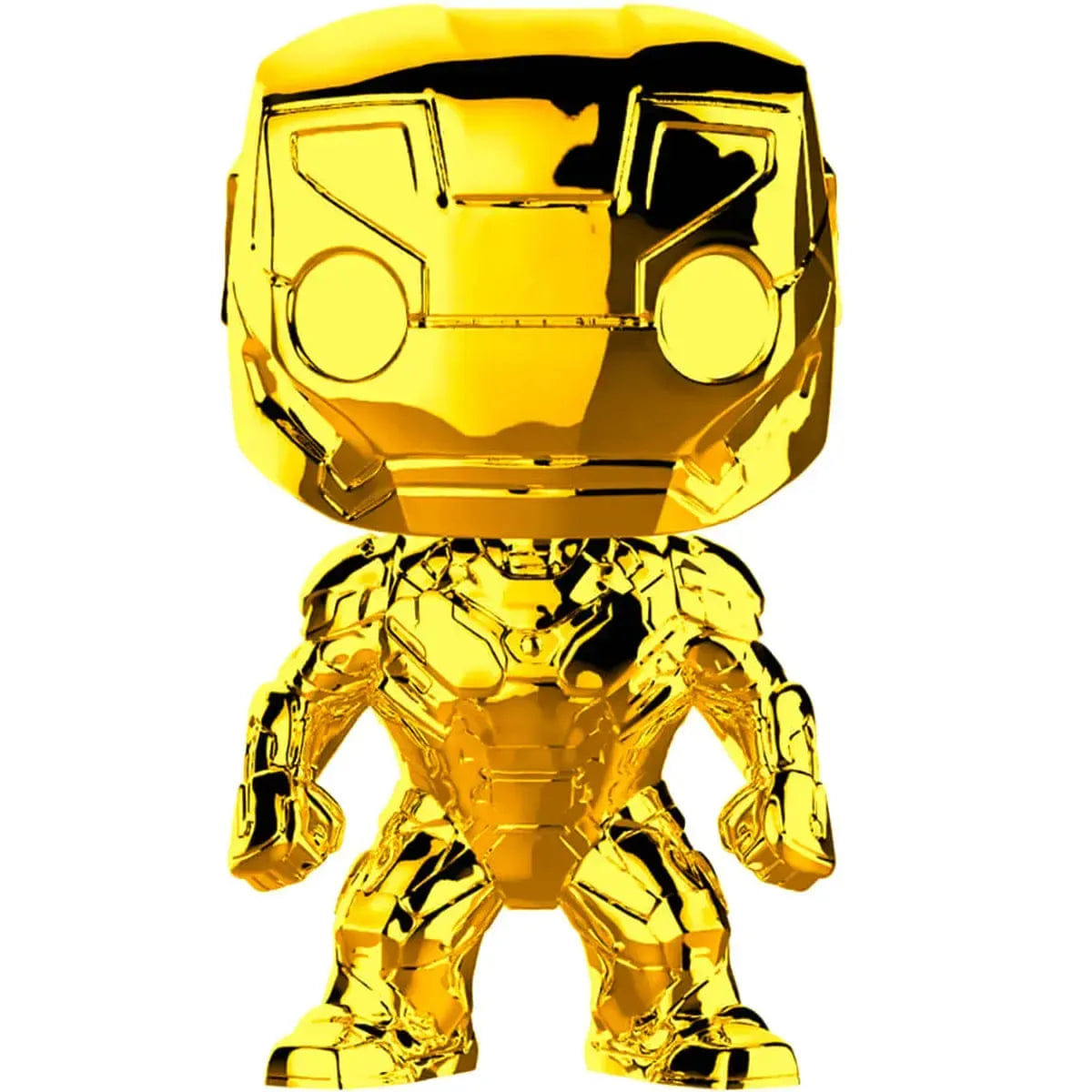 Funko Marvel Studios: The First Ten Years - Gold Iron - Man Bobble - Head Figure - Funko - Pop! Series (375)
