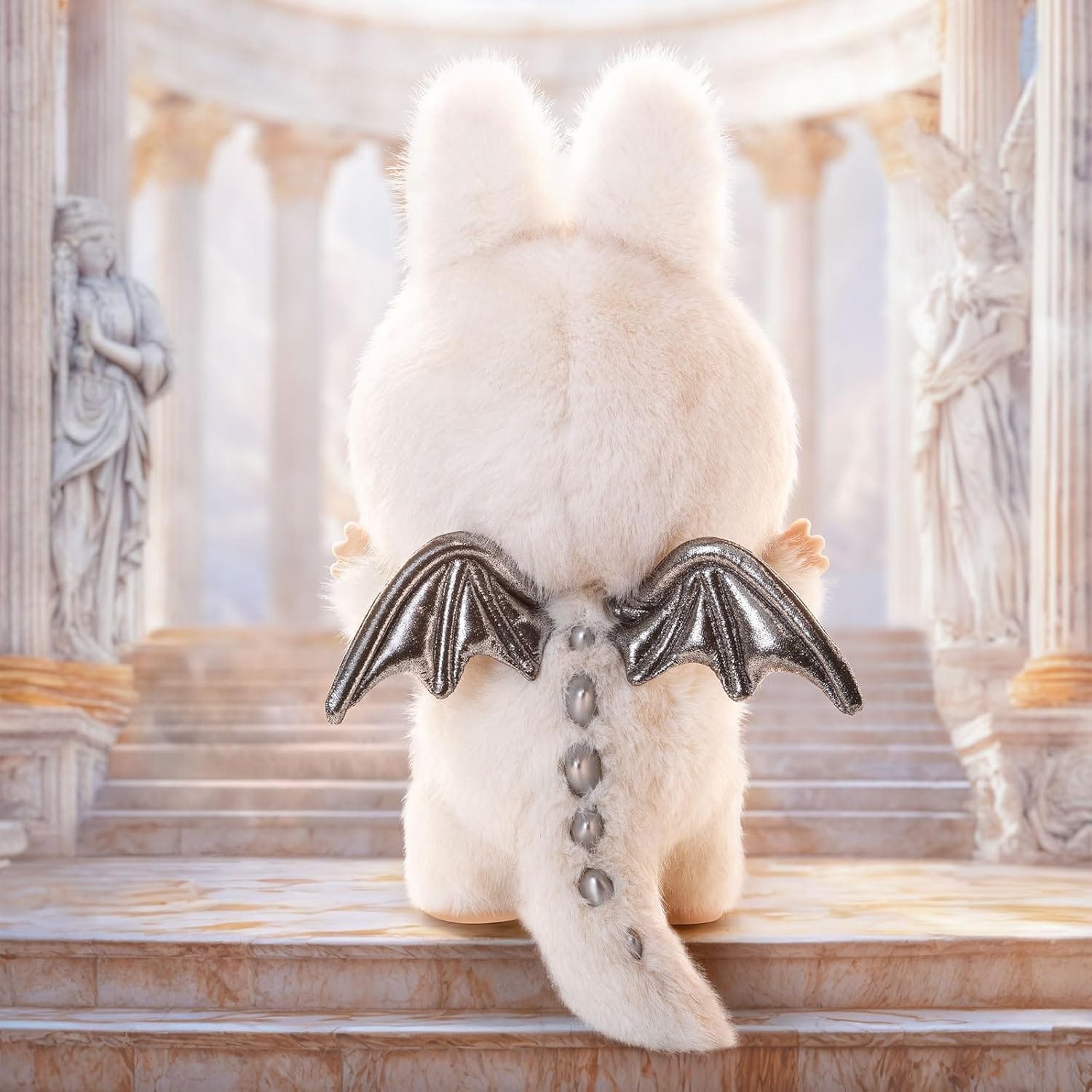 the monsters Labubu Angel in Clouds Vinyl Face Doll 58 cm – Pop Mart The Monsters