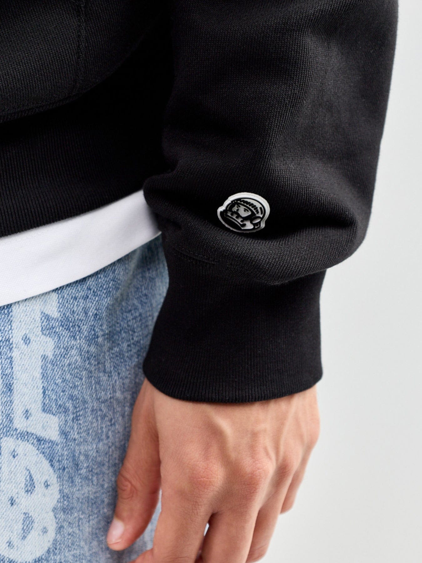 Billionaire Boys Club Arch Logo Appliqué Oversized Hoodie Black