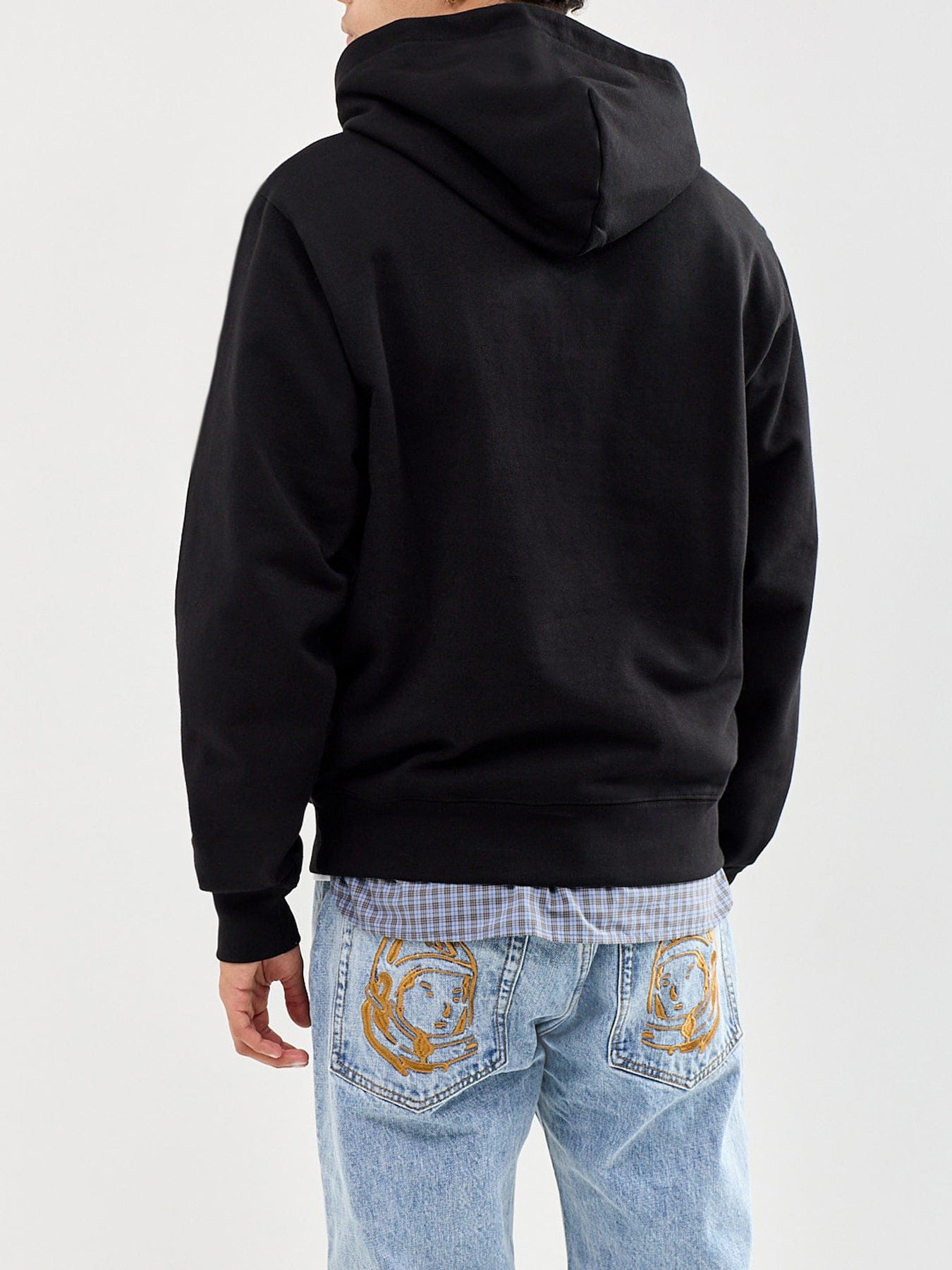 Billionaire Boys Club Arch Logo Appliqué Oversized Hoodie Black
